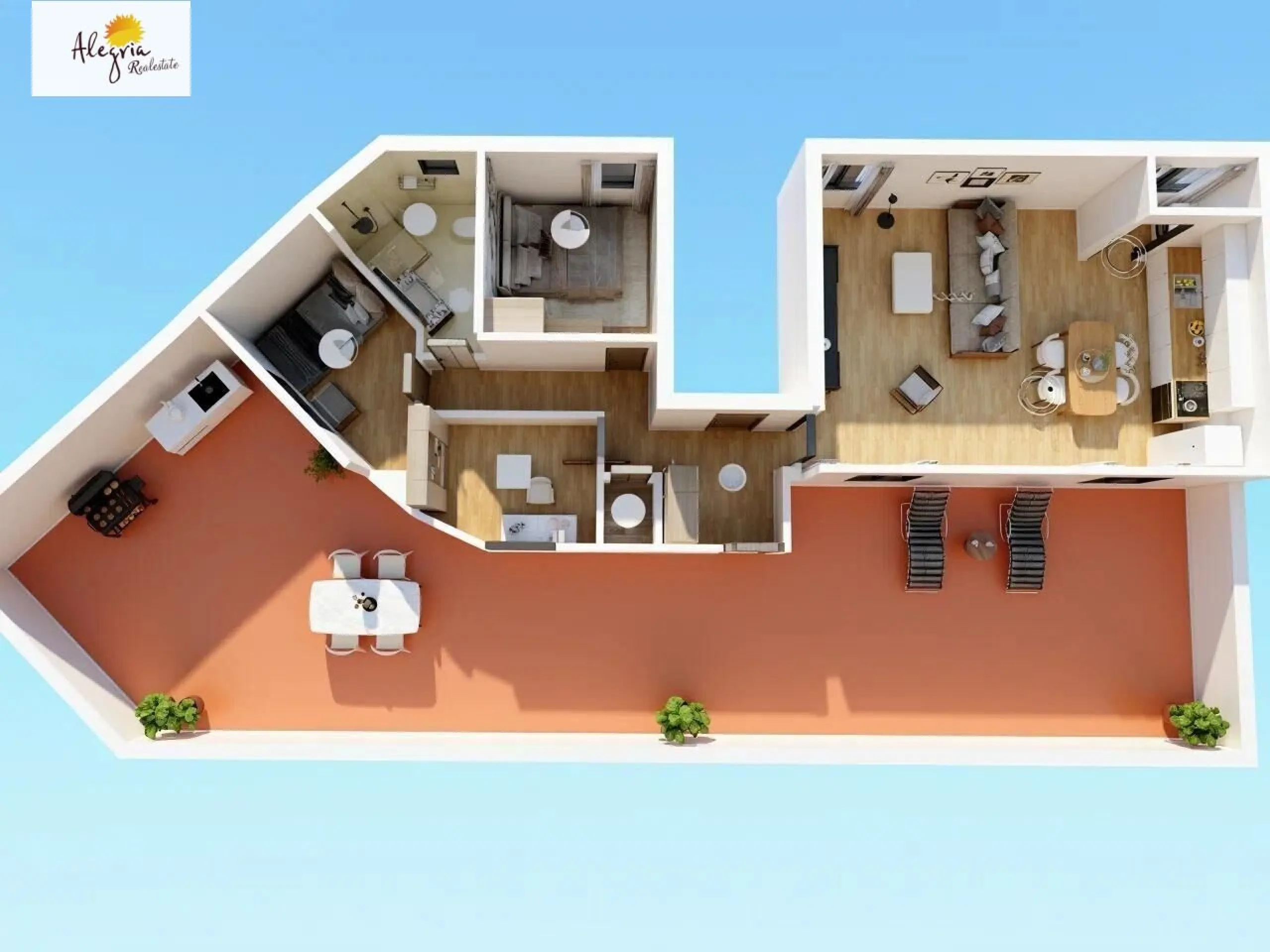 !! EXCELLENT RENOVATED PENTHOUSE IN MANISES