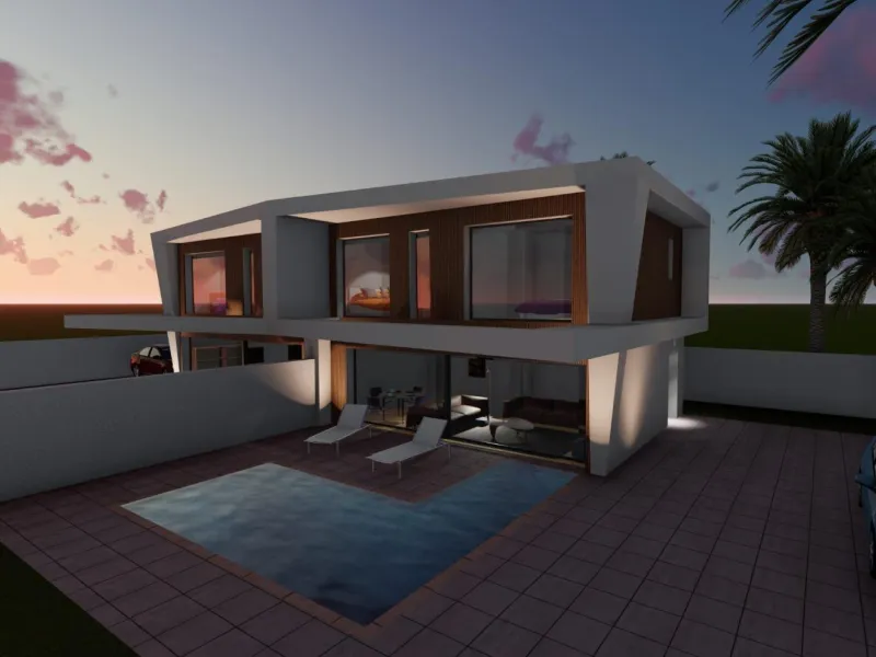 Chalets pareados de obra nueva en Gran Alacant 🏖️