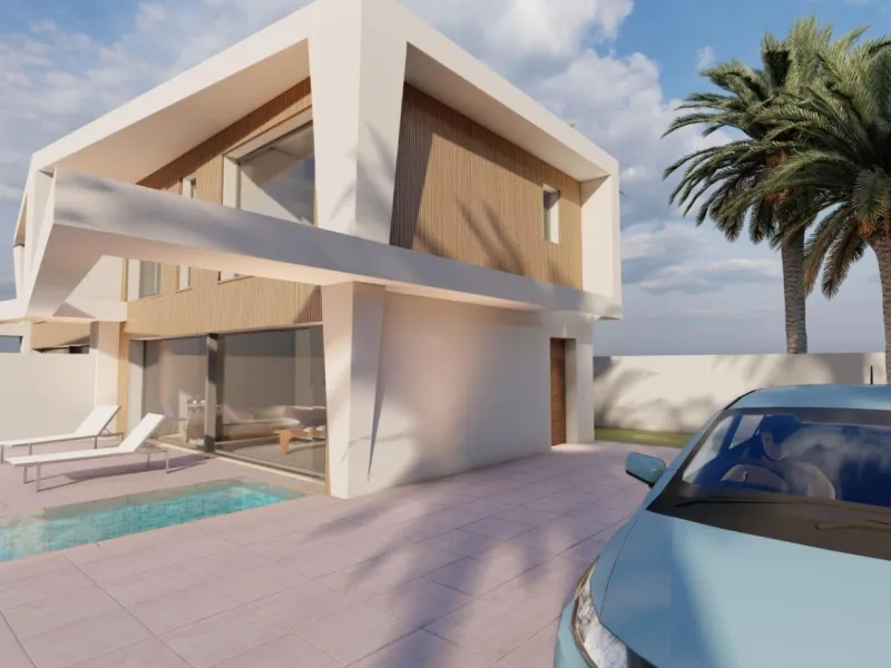 Chalets pareados de obra nueva en Gran Alacant 🏖️