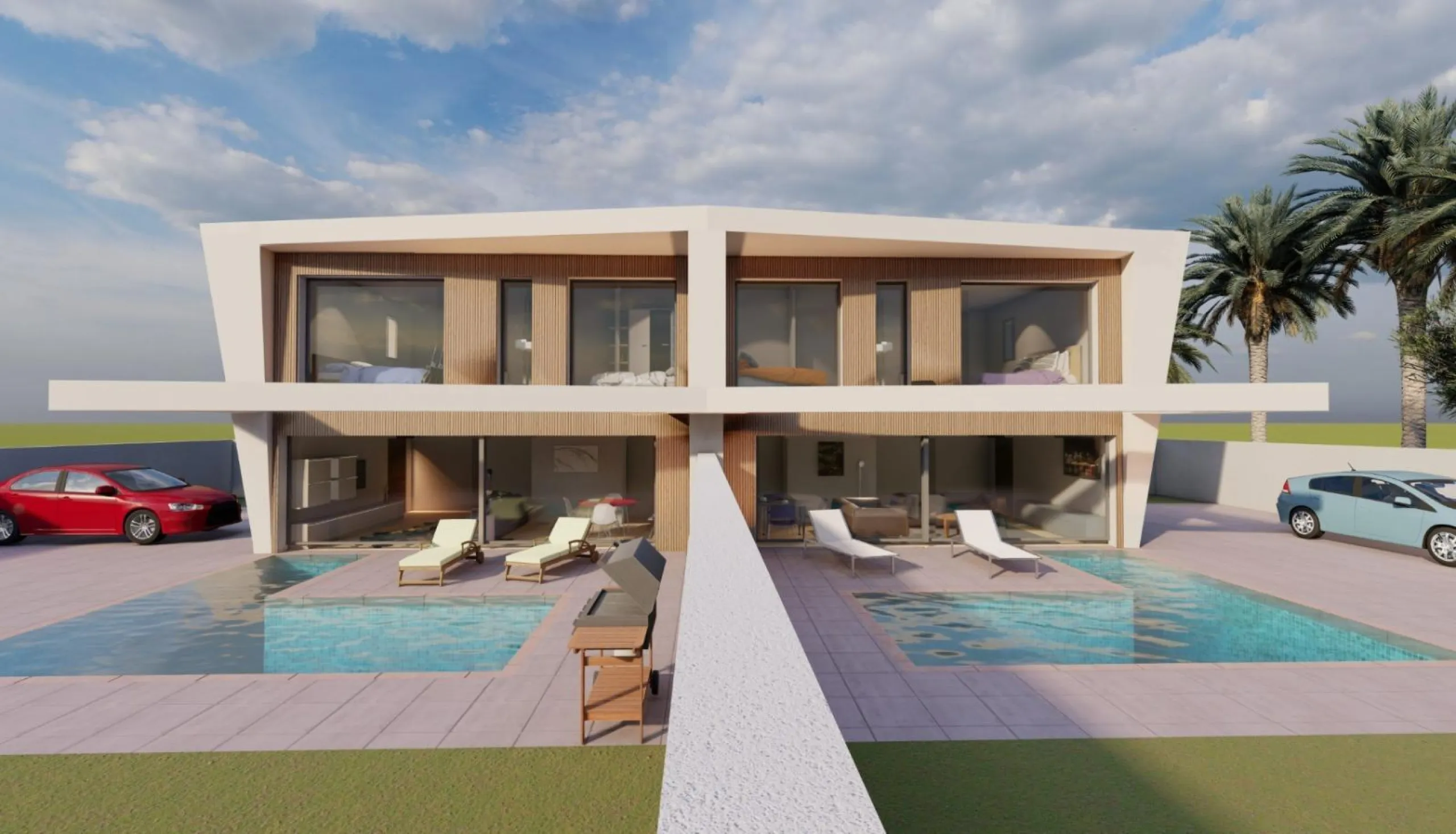 Chalets pareados de obra nueva en Gran Alacant 🏖️