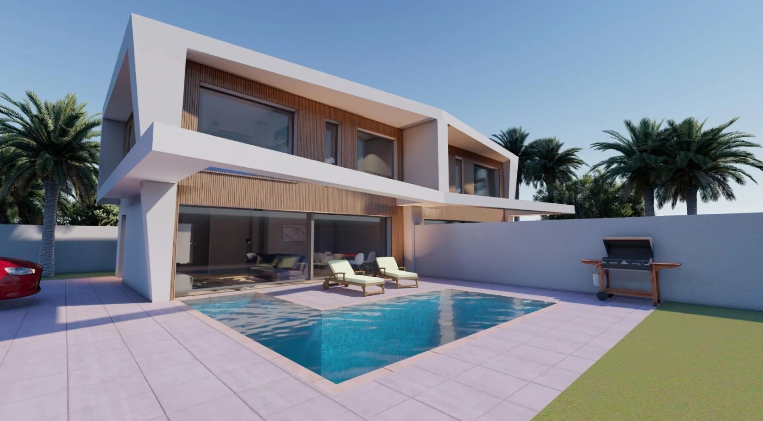 Chalets pareados de obra nueva en Gran Alacant 🏖️