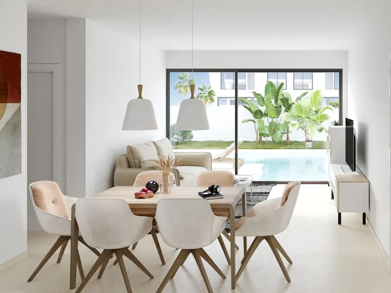 Chalets pareados de obra nueva en Gran Alacant 🏖️