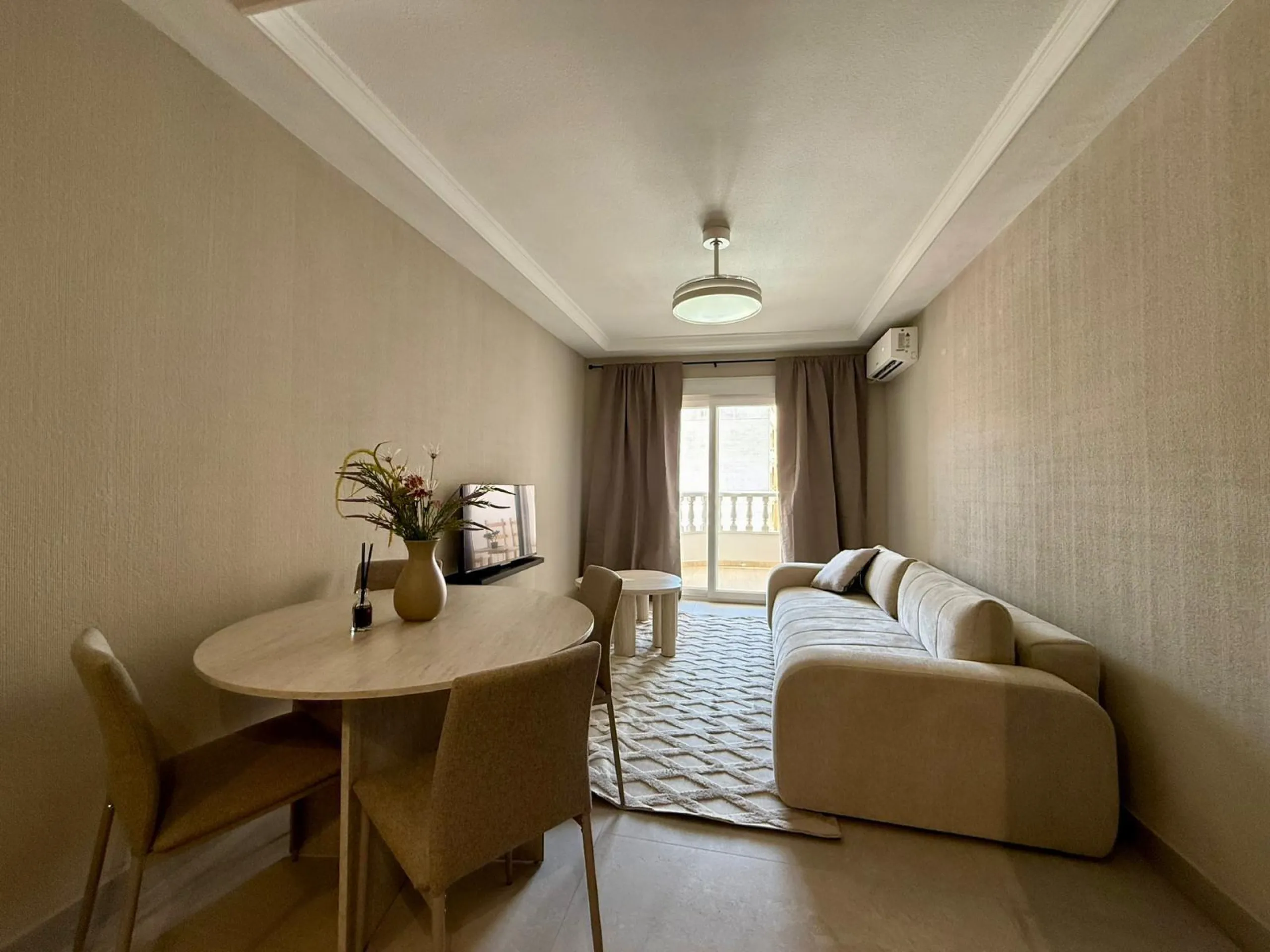 Exclusive renovated apartment with side sea views and two terraces