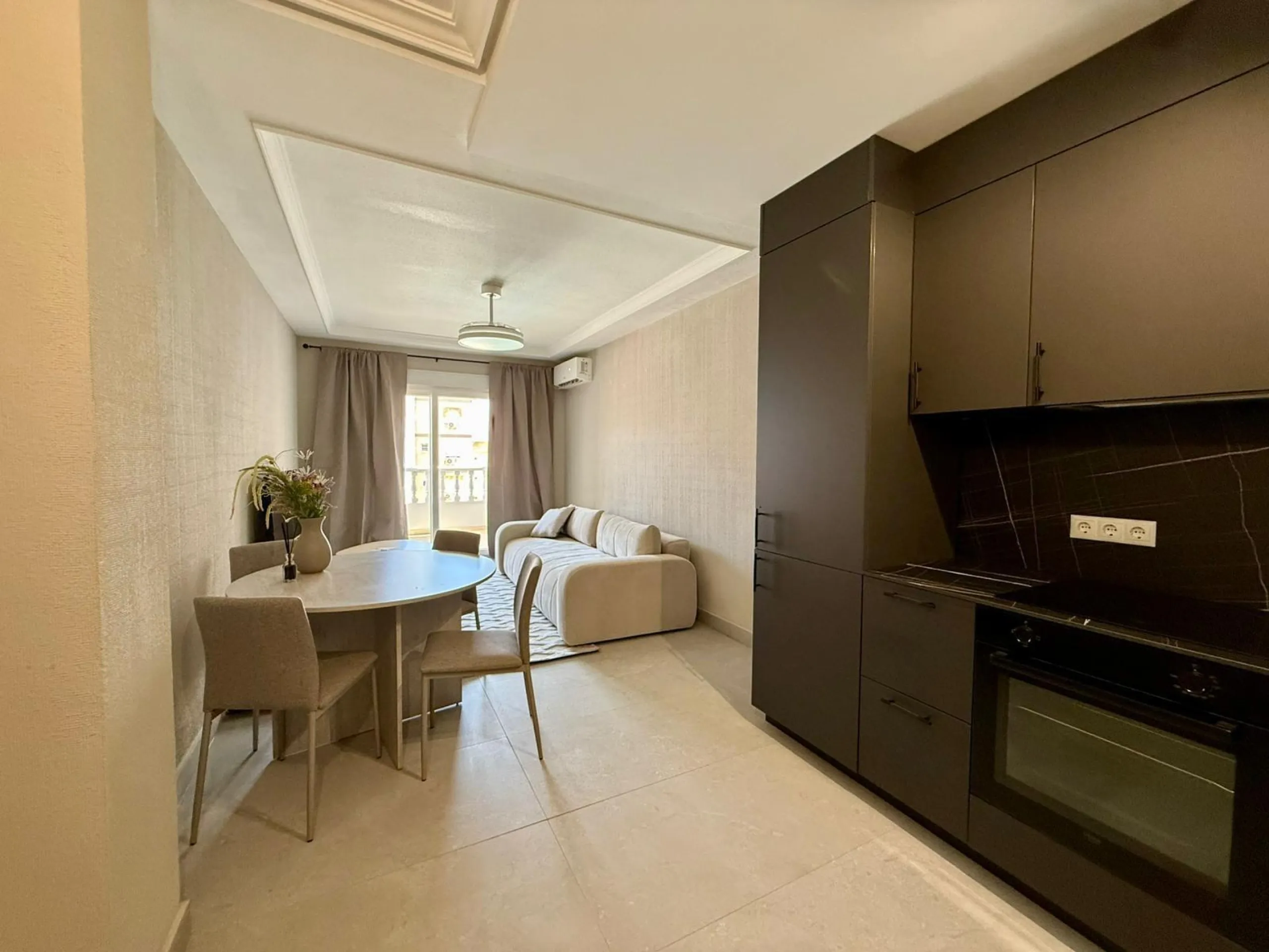 Exclusive renovated apartment with side sea views and two terraces