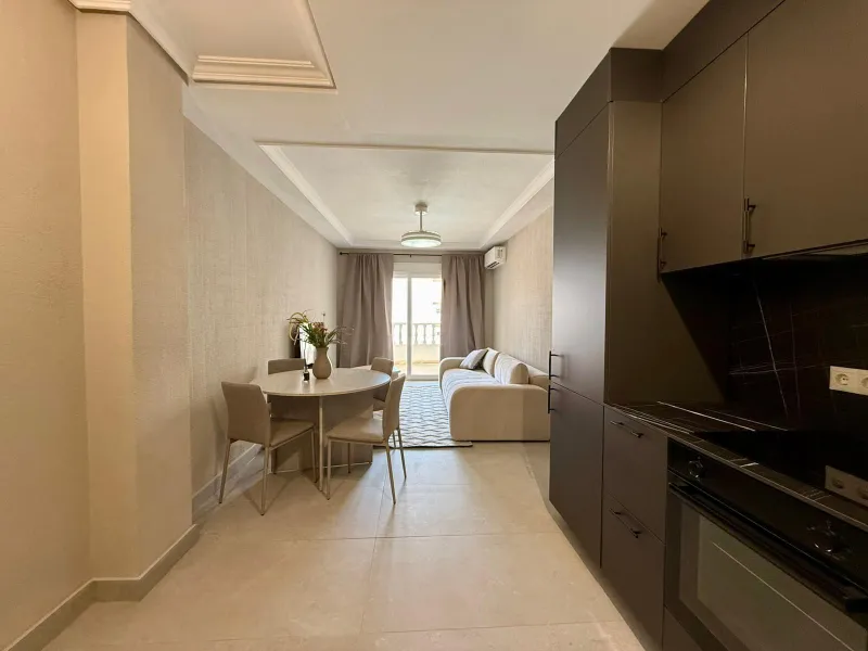 Exclusive renovated apartment with side sea views and two terraces