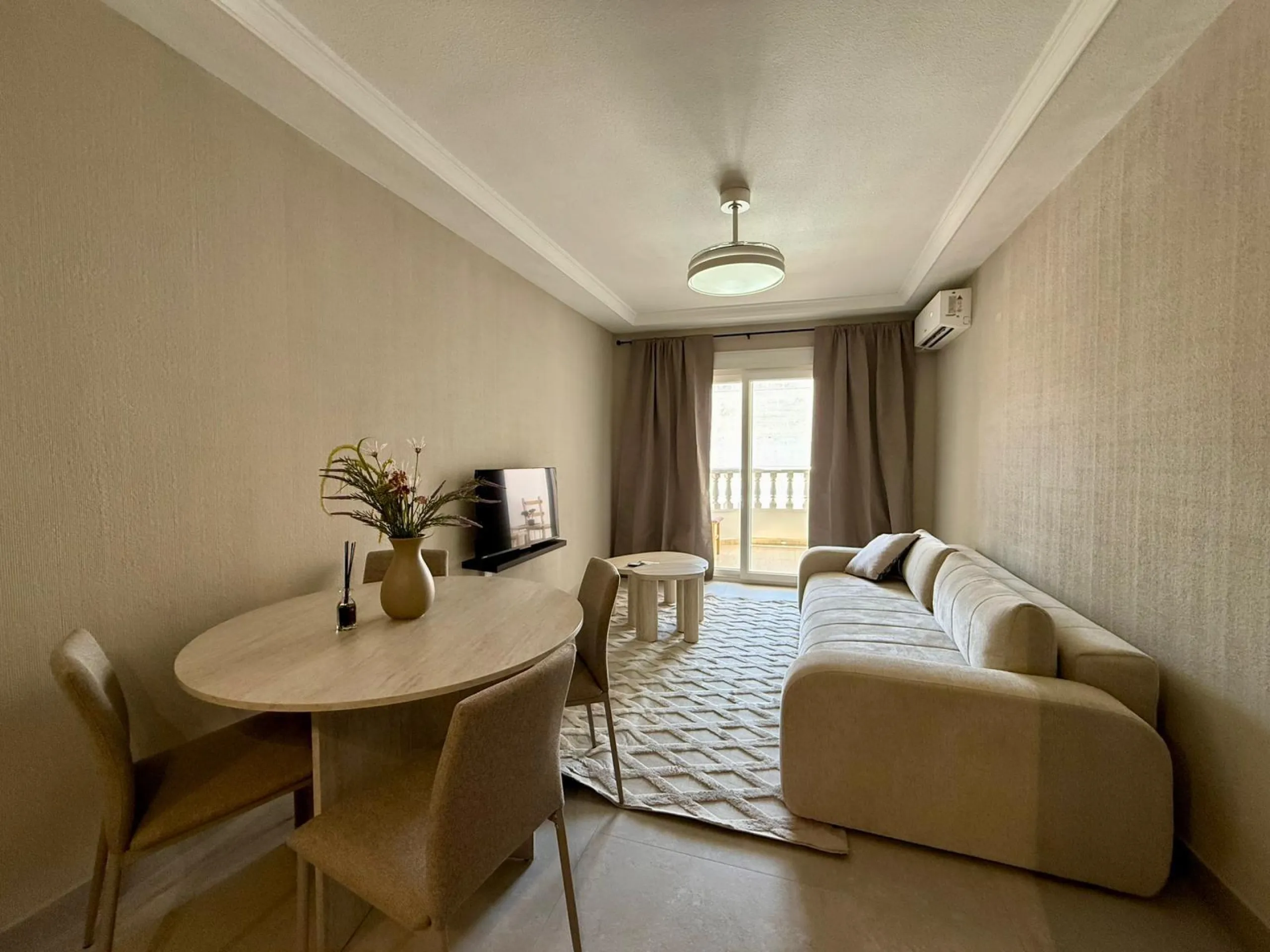 Exclusive renovated apartment with side sea views and two terraces