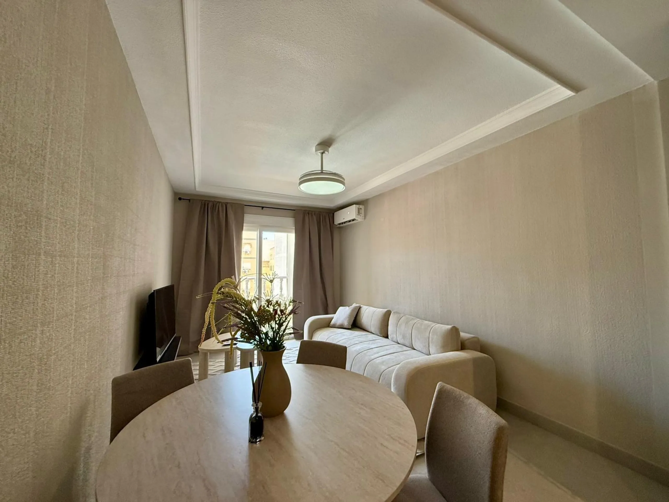 Exclusive renovated apartment with side sea views and two terraces