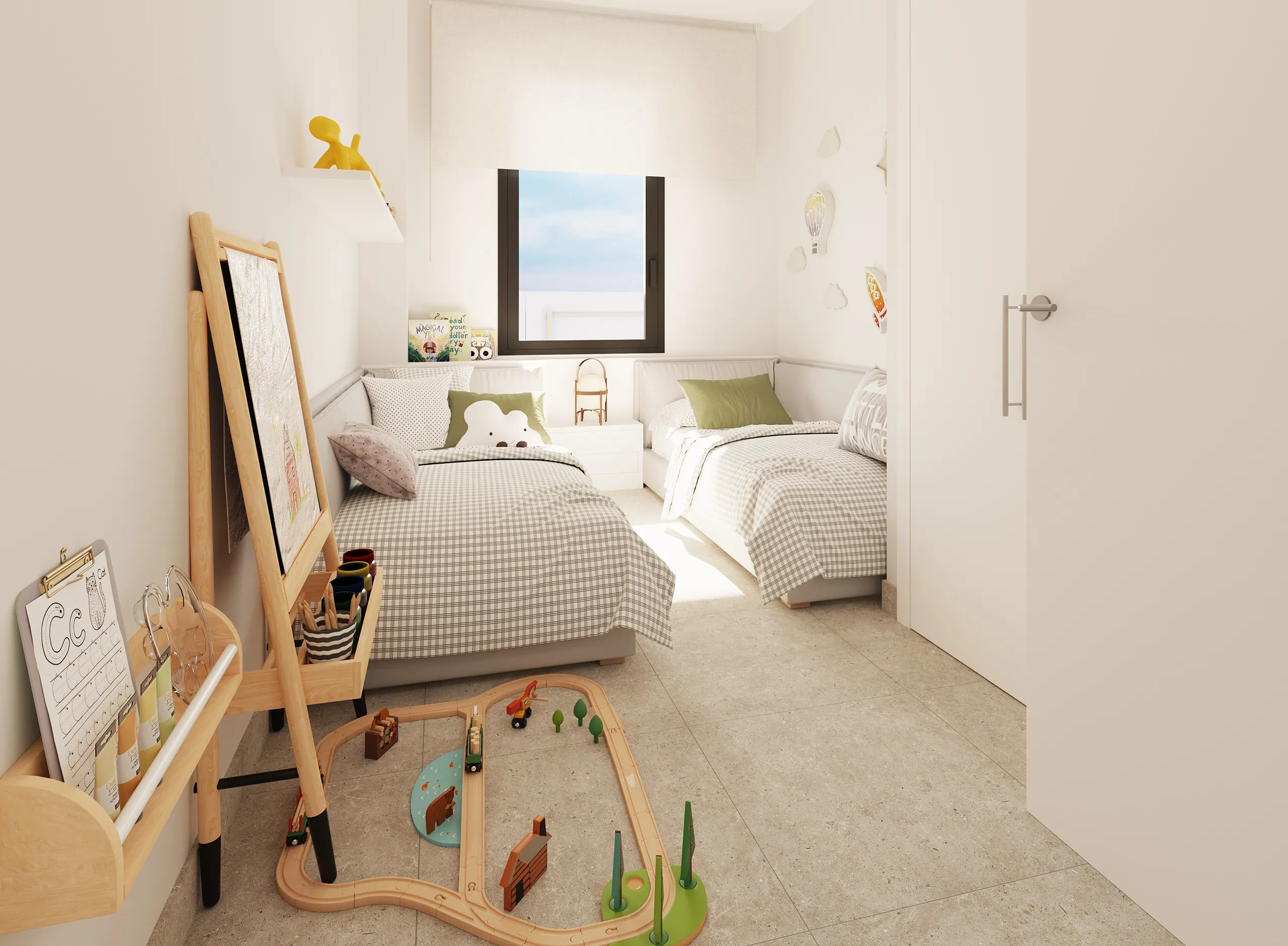 Modern High-Quality Apartments in a Residential Complex Under Construction in L'Hospitalet de Llobregat, Barcelona