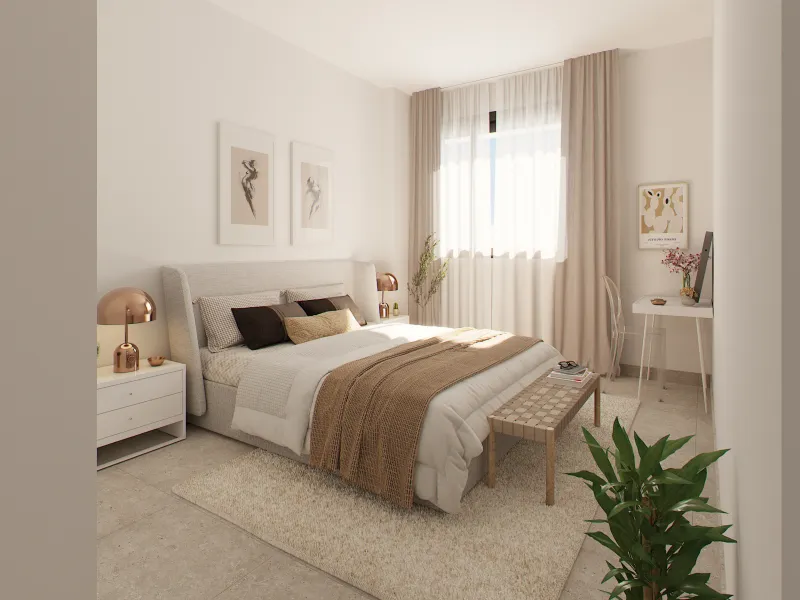 Modern High-Quality Apartments in a Residential Complex Under Construction in L'Hospitalet de Llobregat, Barcelona