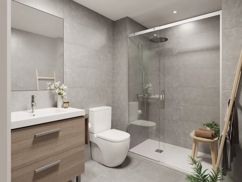 Modern High-Quality Apartments in a Residential Complex Under Construction in L'Hospitalet de Llobregat, Barcelona