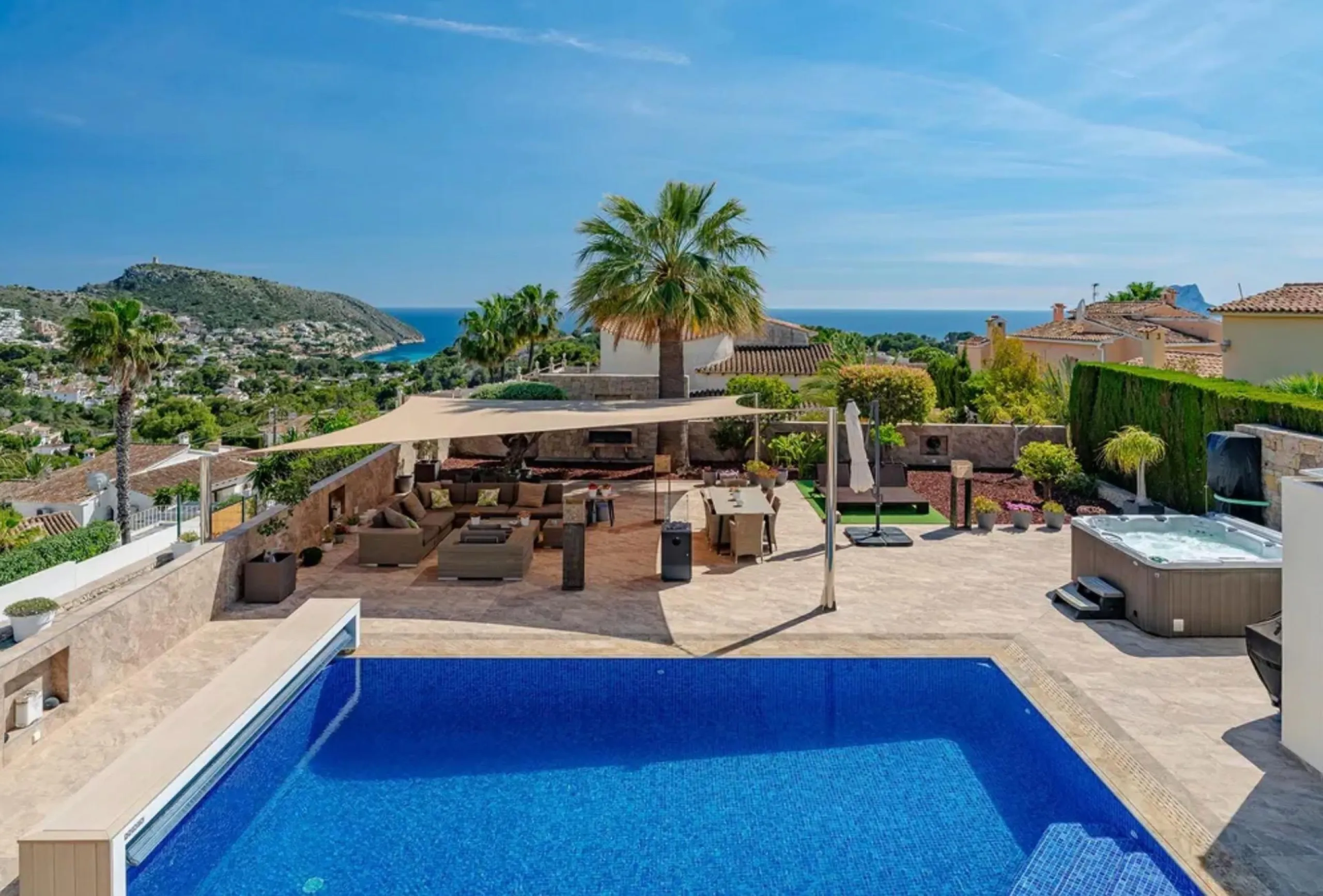 Luxury Villa with Spectacular Sea Views over El Portet