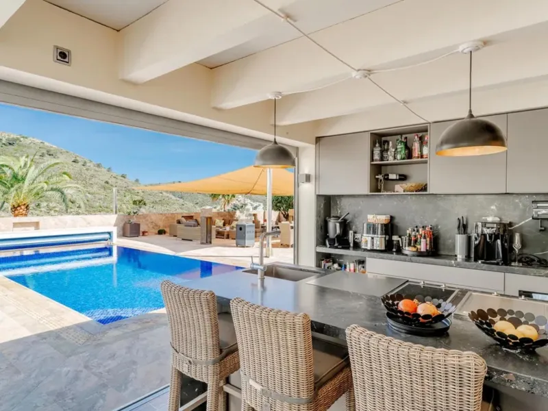 Luxury Villa with Spectacular Sea Views over El Portet