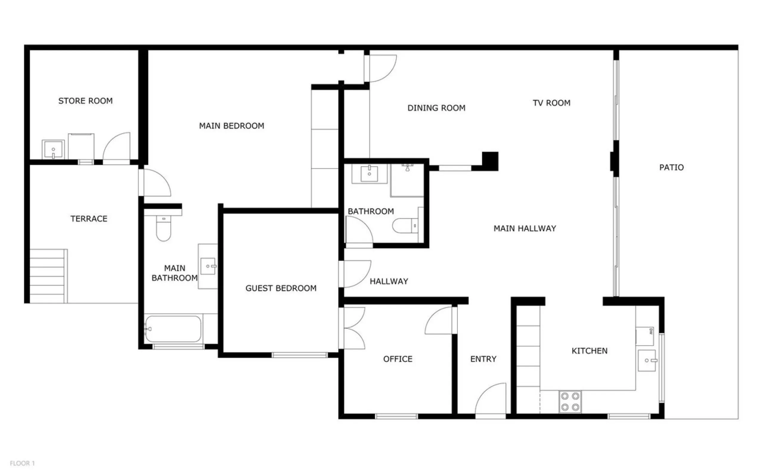 • 300 meters from the beach