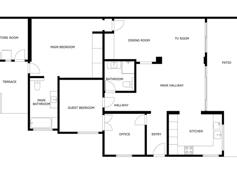 • 300 meters from the beach