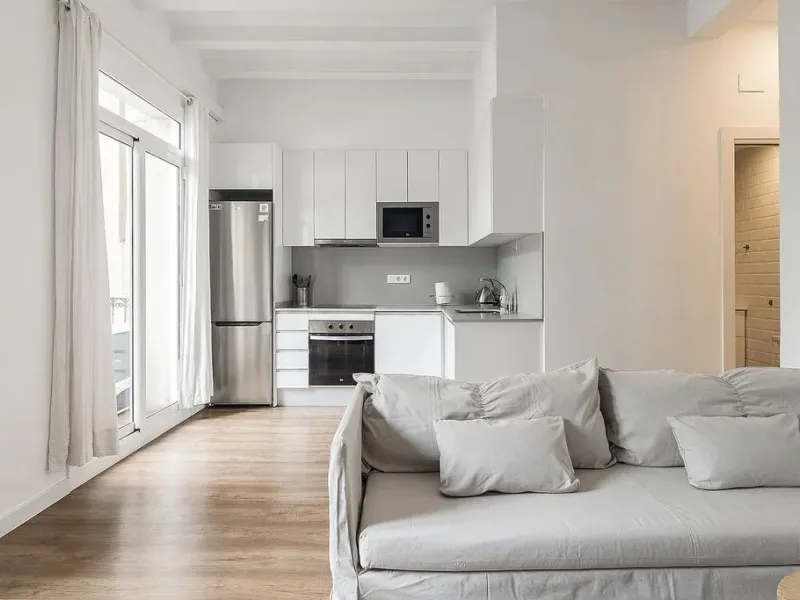 Apartamento reformado junto al puerto de Barcelona