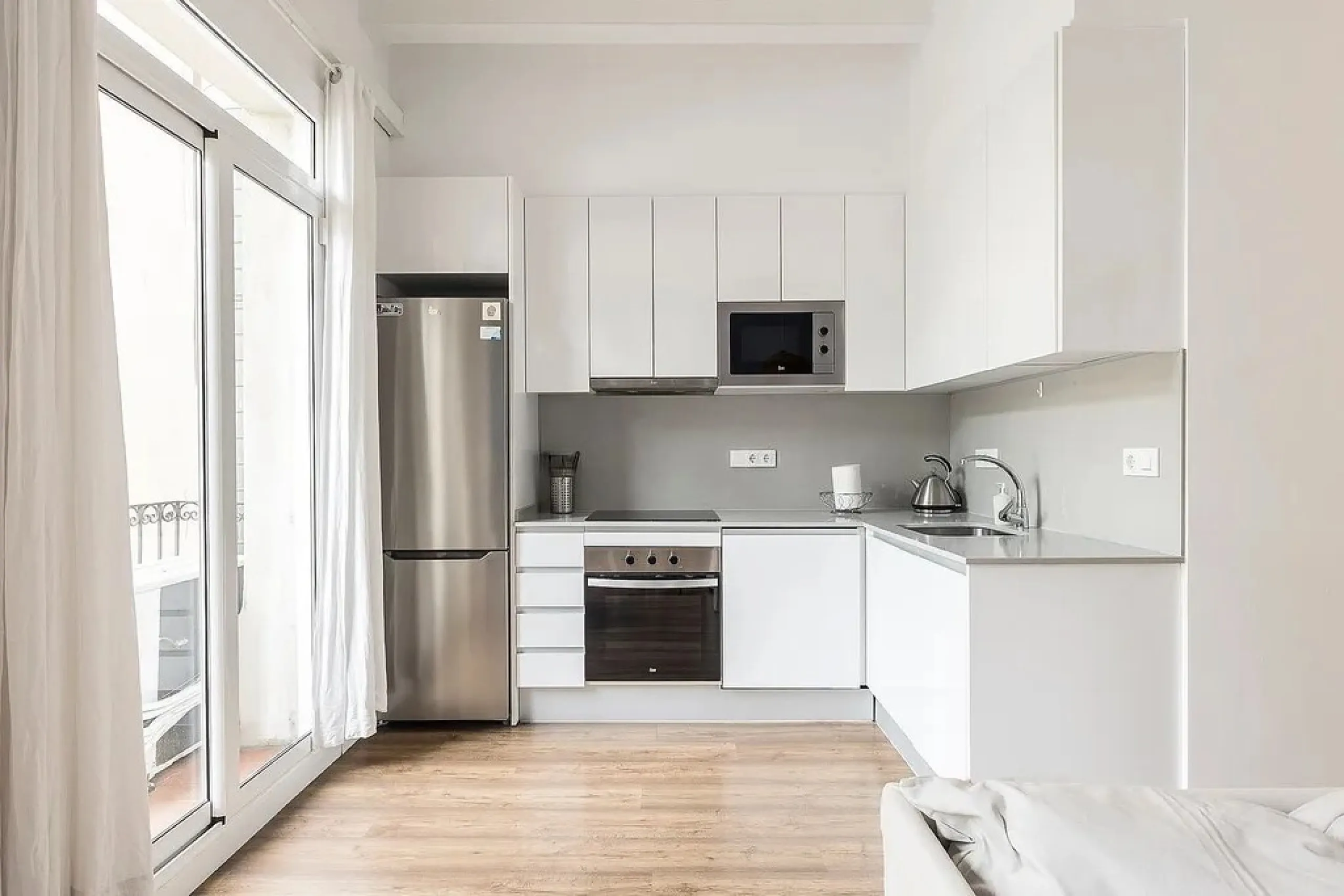 Apartamento reformado junto al puerto de Barcelona