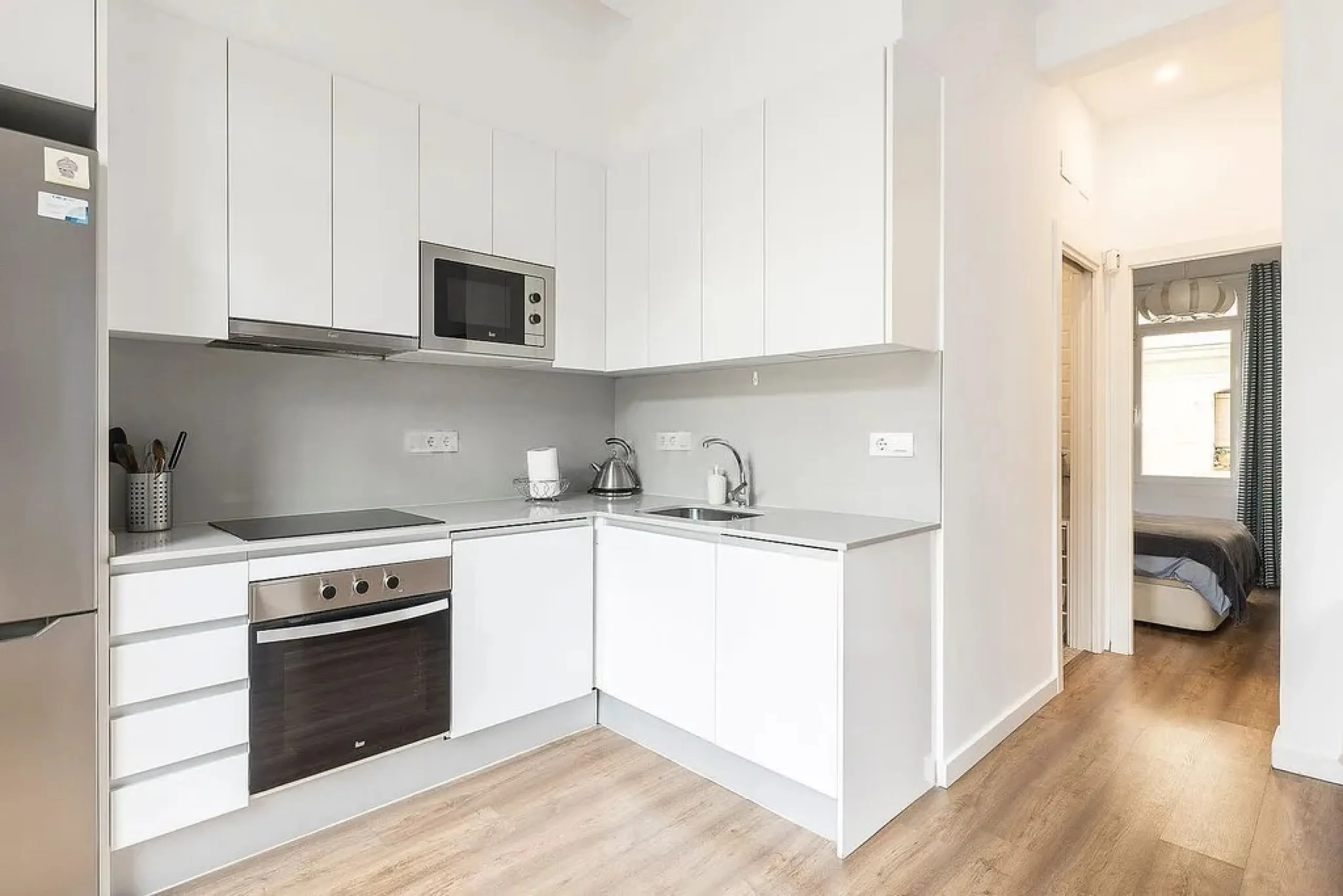 Apartamento reformado junto al puerto de Barcelona
