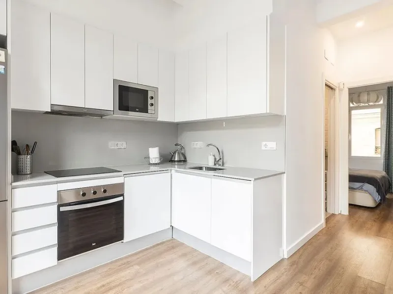 Apartamento reformado junto al puerto de Barcelona