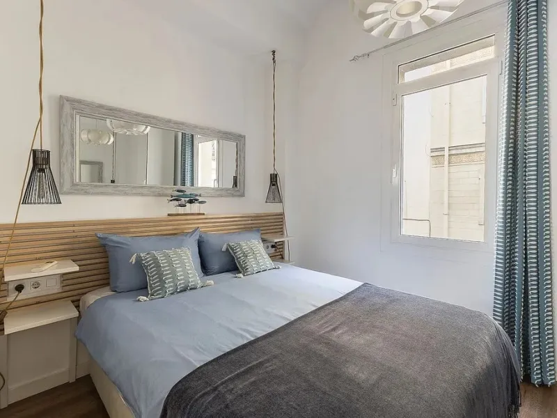 Apartamento reformado junto al puerto de Barcelona