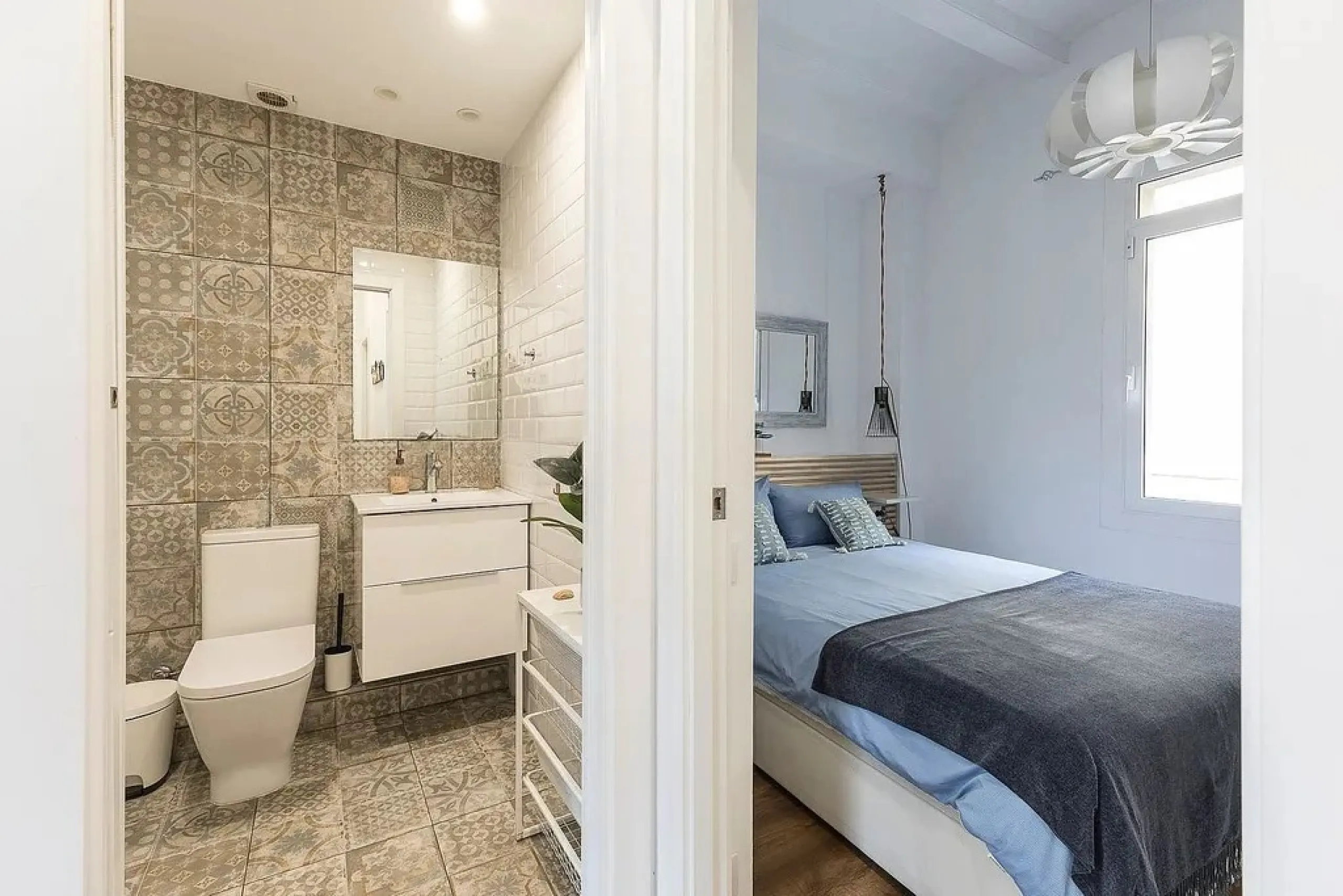 Apartamento reformado junto al puerto de Barcelona