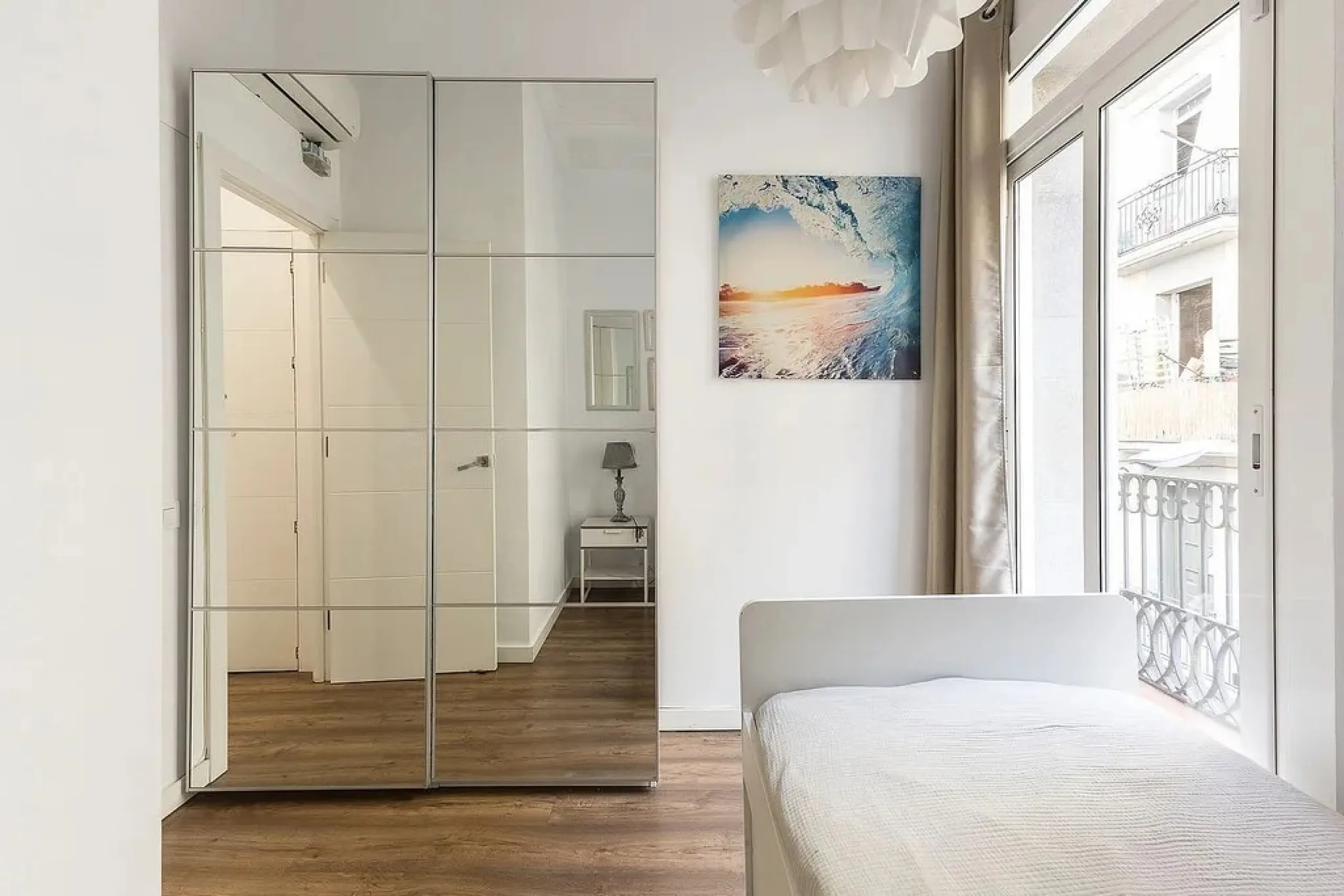 Apartamento reformado junto al puerto de Barcelona