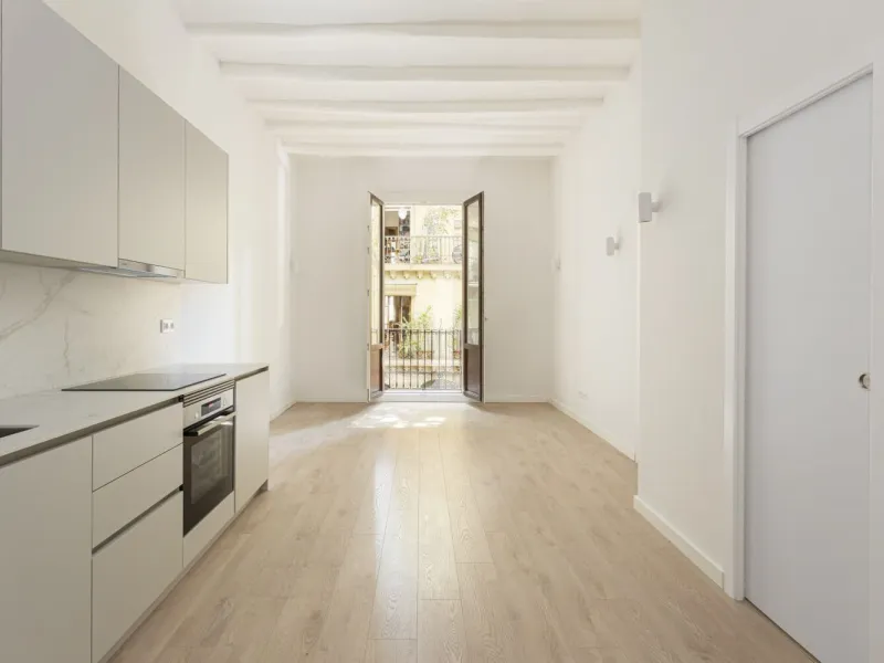 Renovated Apartment with Historic Charm in Poble Sec, Barcelona