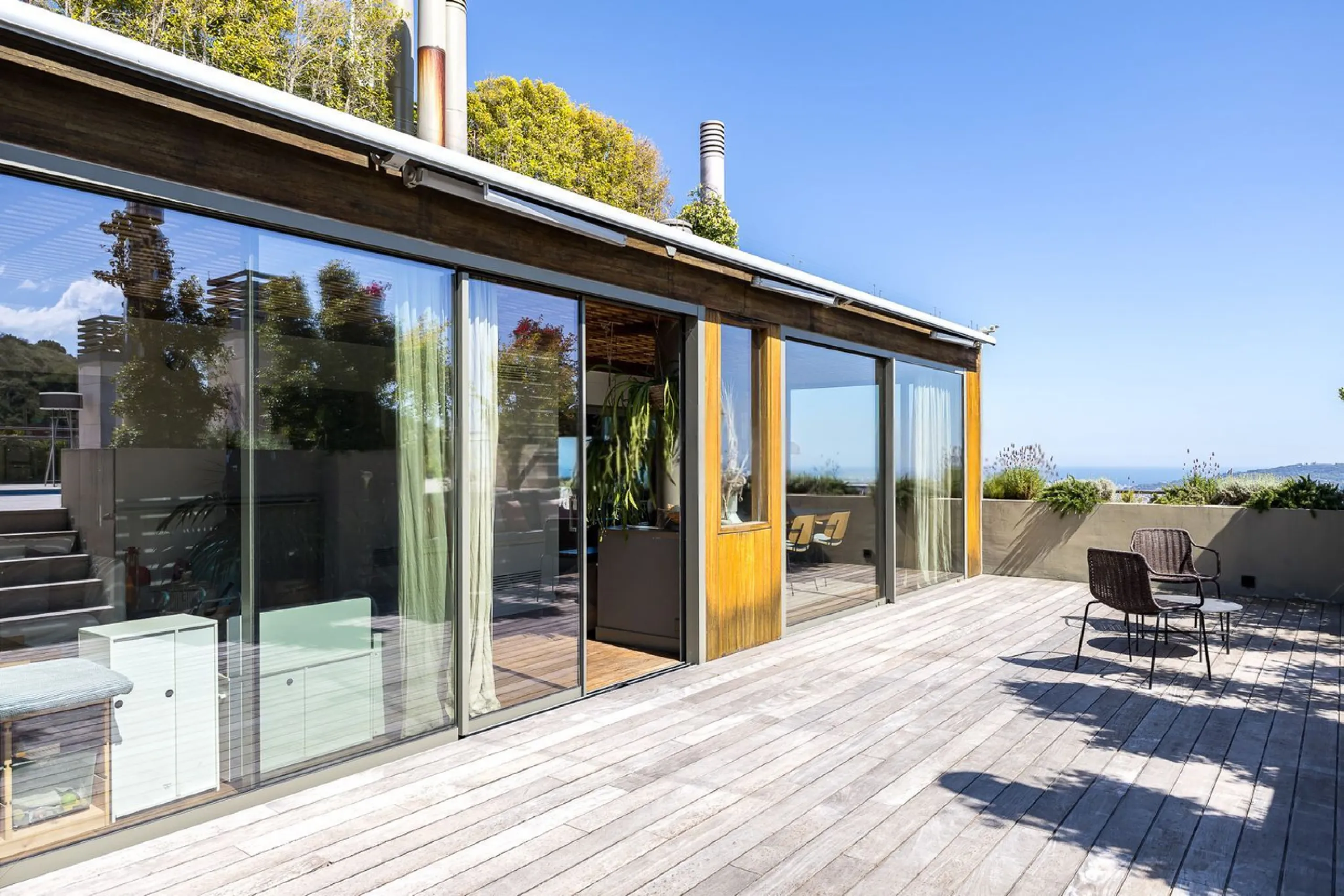 Ático exclusivo con terrazas y piscina privada en Sarria, Barcelona
