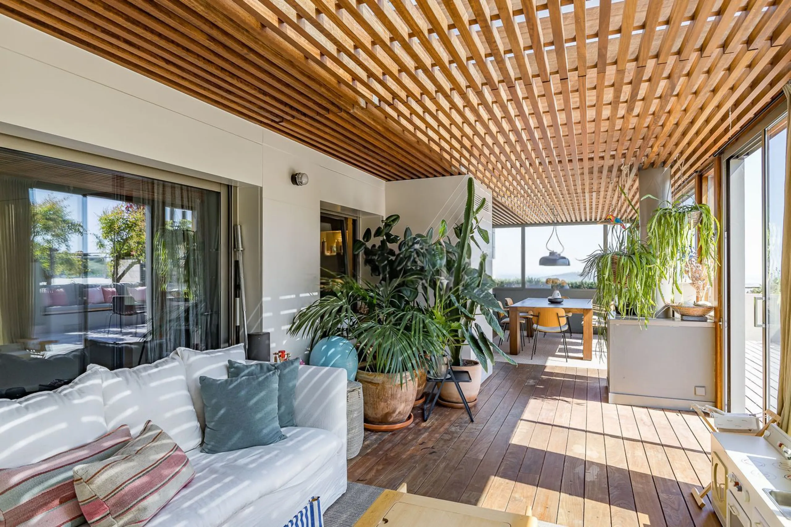Ático exclusivo con terrazas y piscina privada en Sarria, Barcelona