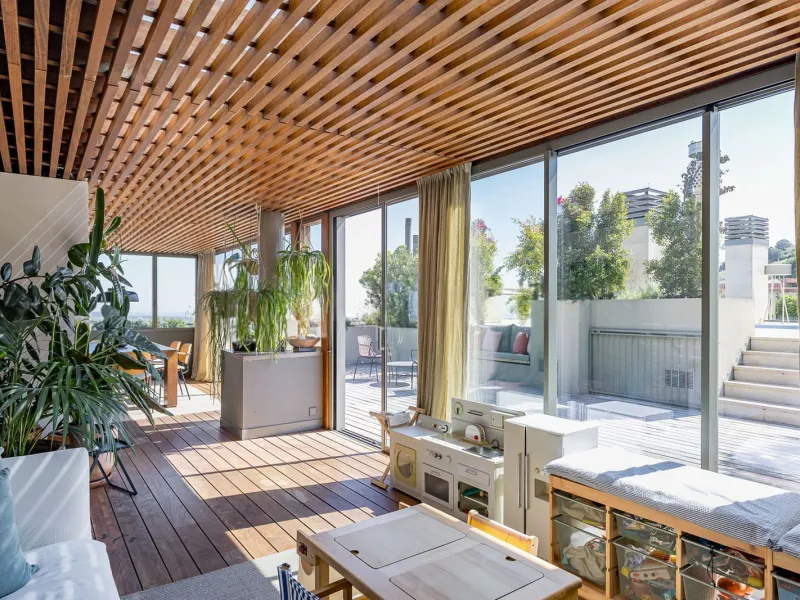 Ático exclusivo con terrazas y piscina privada en Sarria, Barcelona