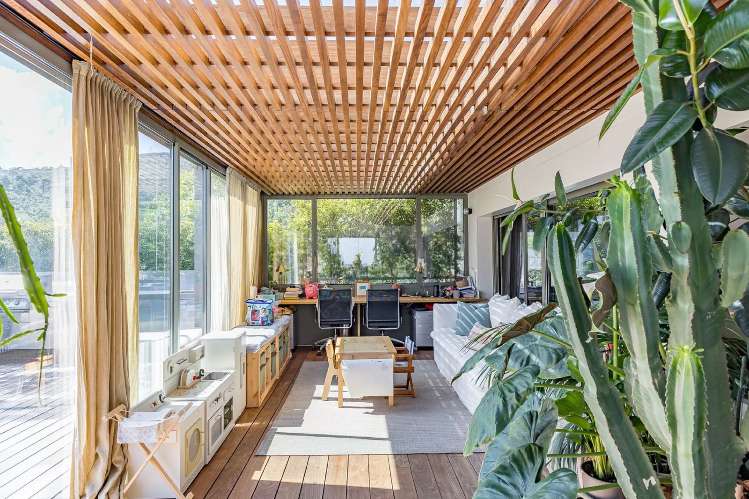 Ático exclusivo con terrazas y piscina privada en Sarria, Barcelona