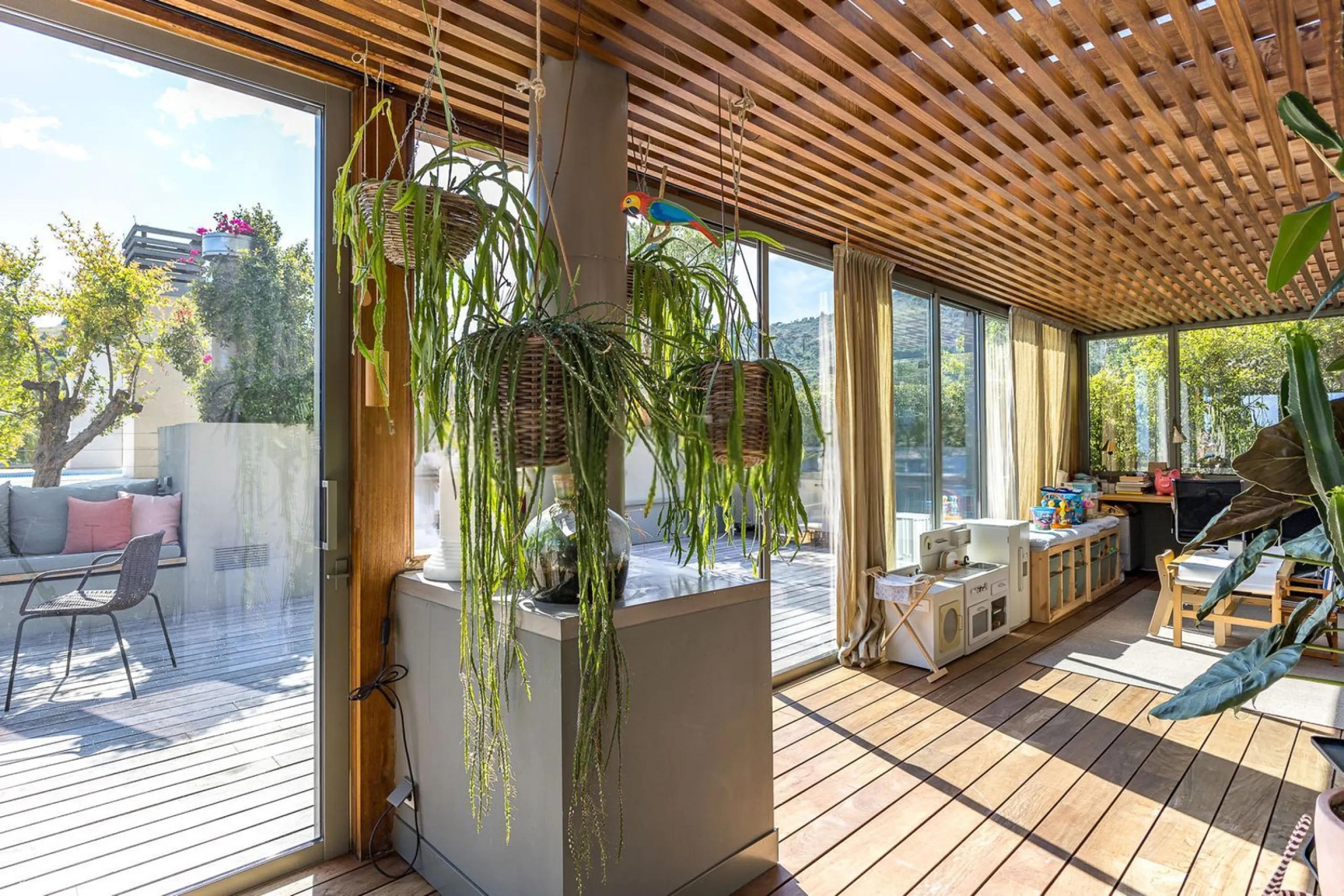 Ático exclusivo con terrazas y piscina privada en Sarria, Barcelona