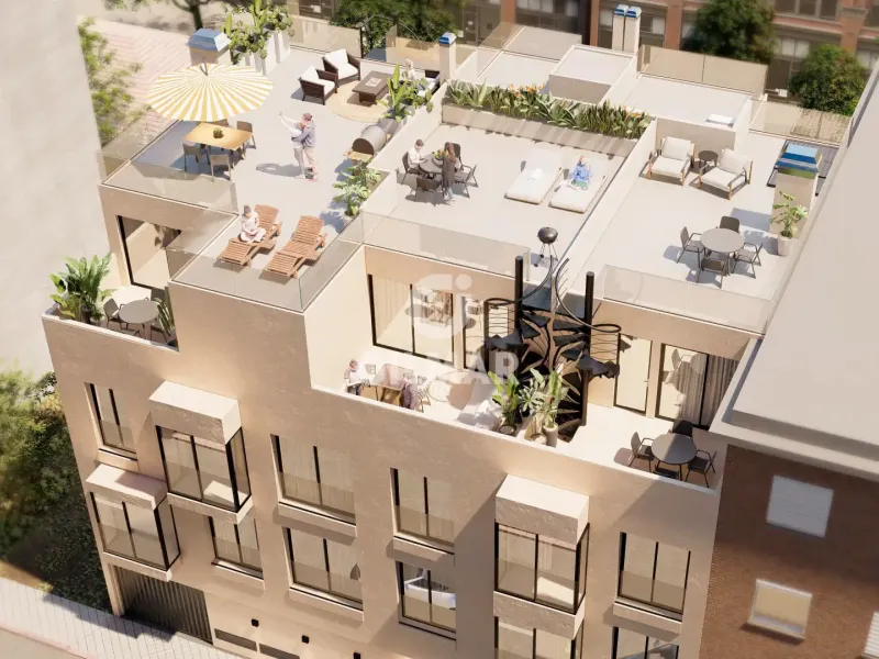 Duplex penthouse in Pueblo Nuevo - Madrid