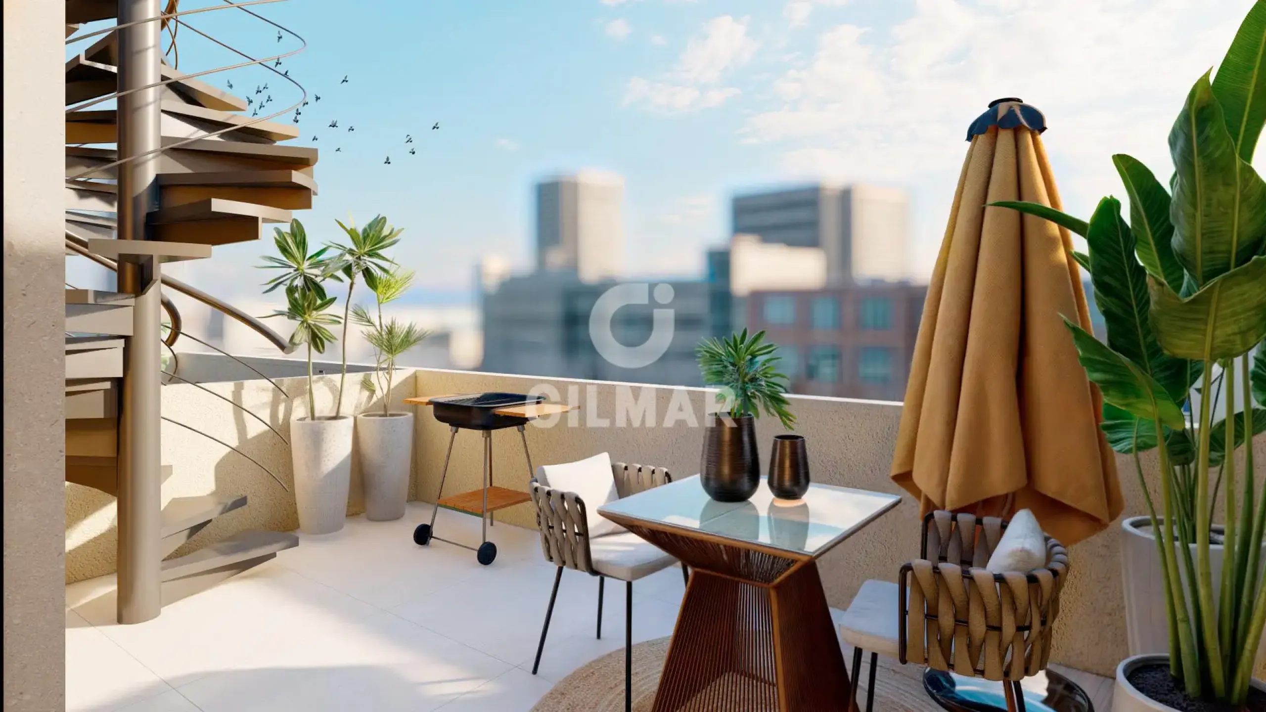 Duplex penthouse in Pueblo Nuevo - Madrid