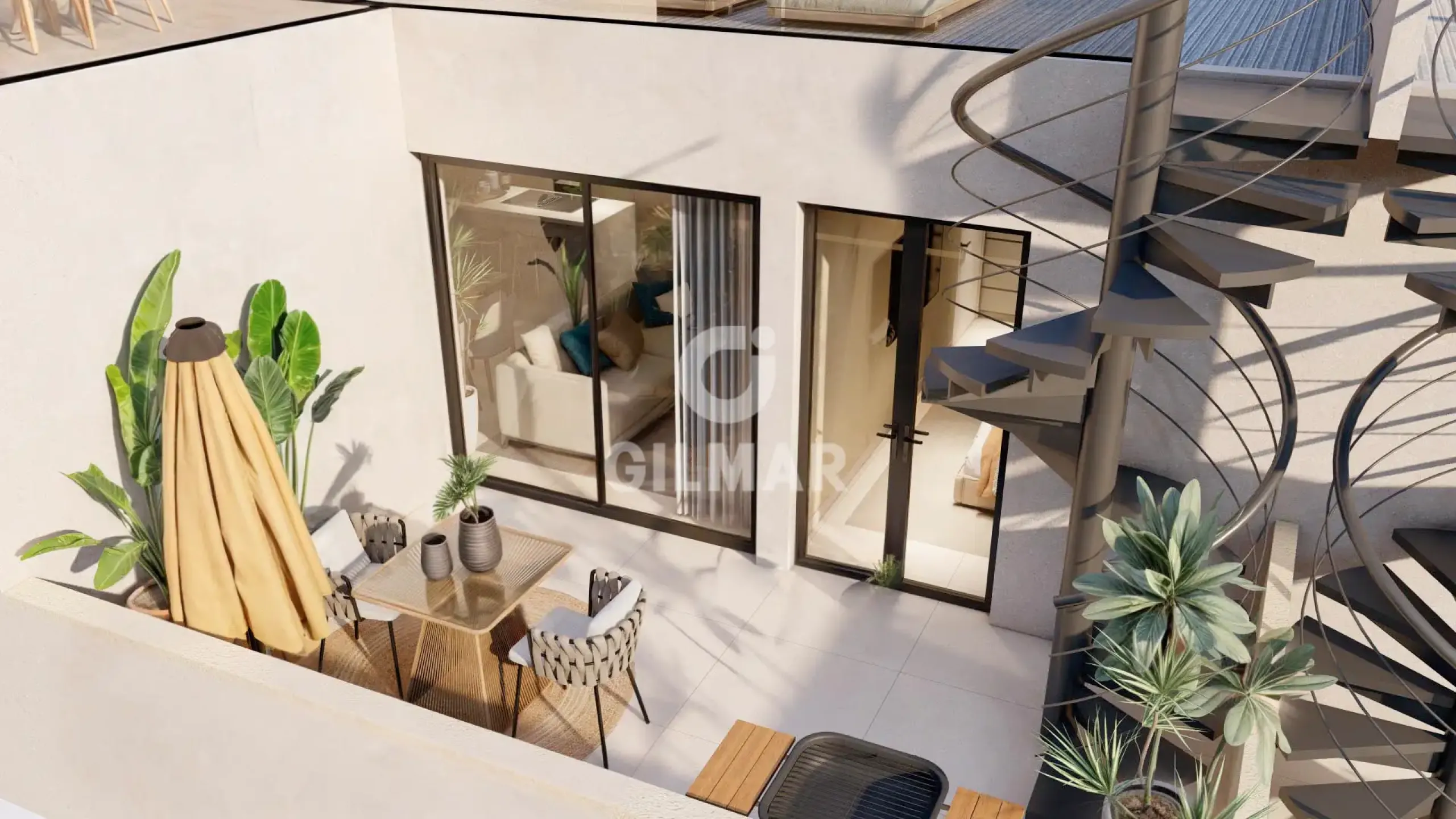 Duplex penthouse in Pueblo Nuevo - Madrid
