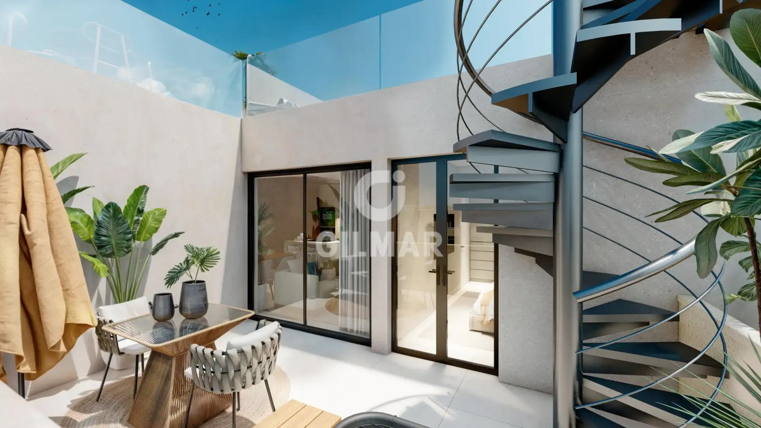 Duplex penthouse in Pueblo Nuevo - Madrid