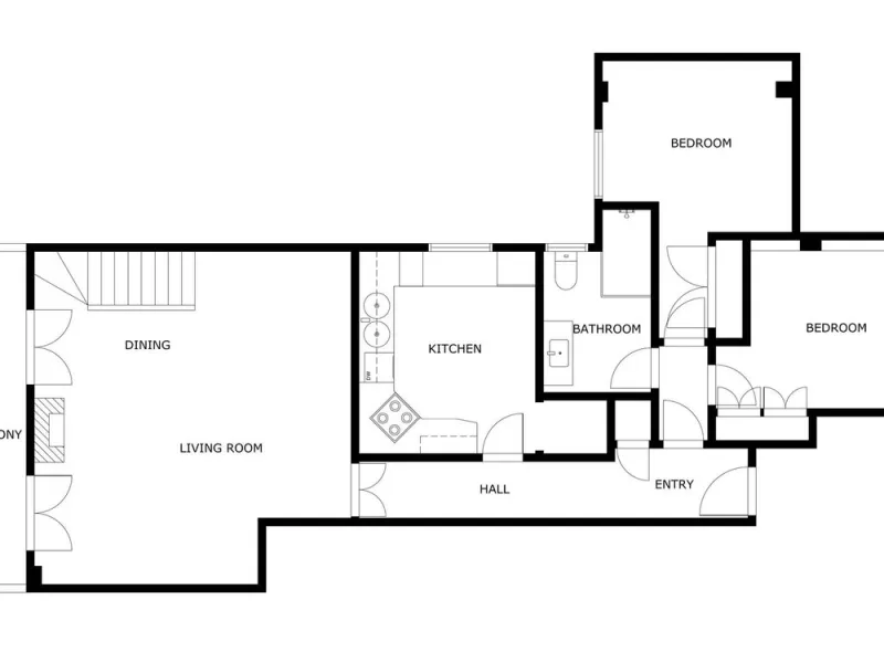 Spacious and stylish apartment with rooftop terrace and additional living level in the heart of Ronda