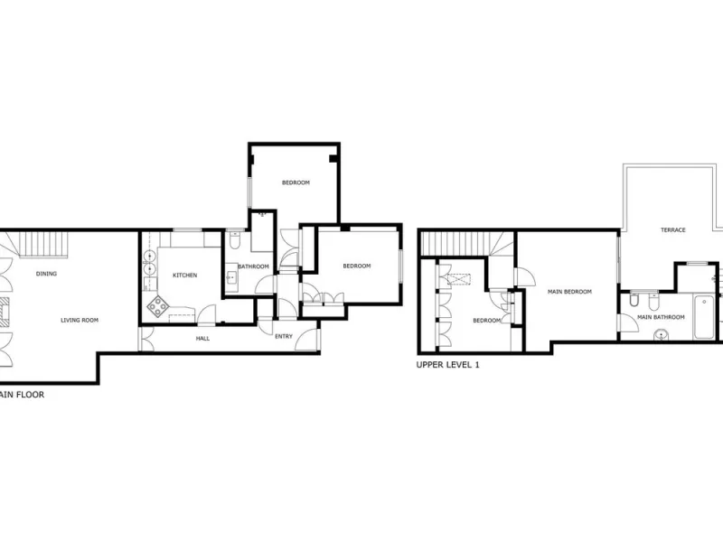 Spacious and stylish apartment with rooftop terrace and additional living level in the heart of Ronda