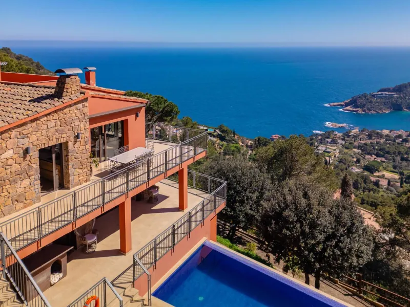 Renovated Villa with Panoramic Views of Aiguablava in Begur, Costa Brava