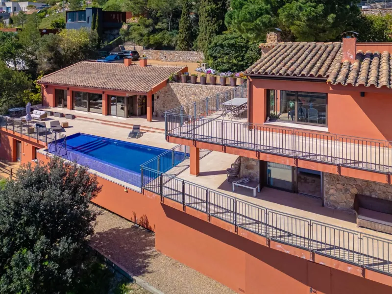 Renovated Villa with Panoramic Views of Aiguablava in Begur, Costa Brava