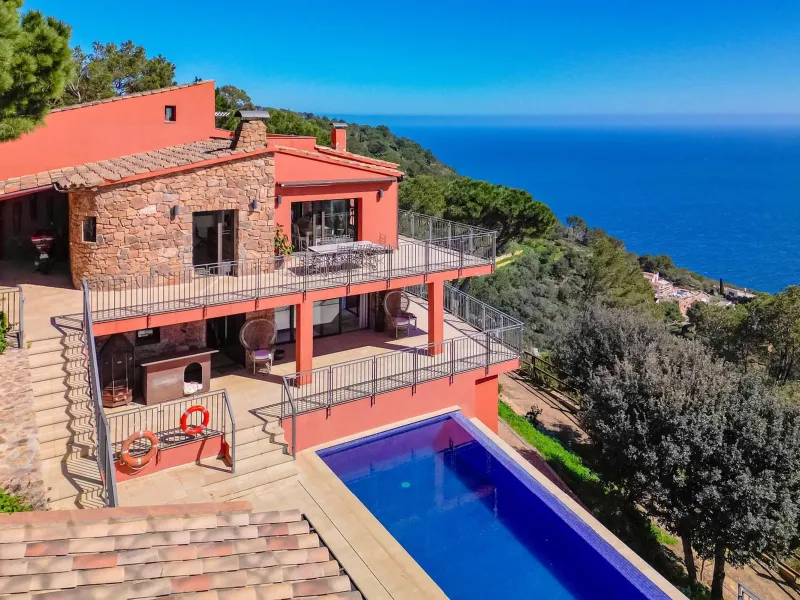 Renovated Villa with Panoramic Views of Aiguablava in Begur, Costa Brava