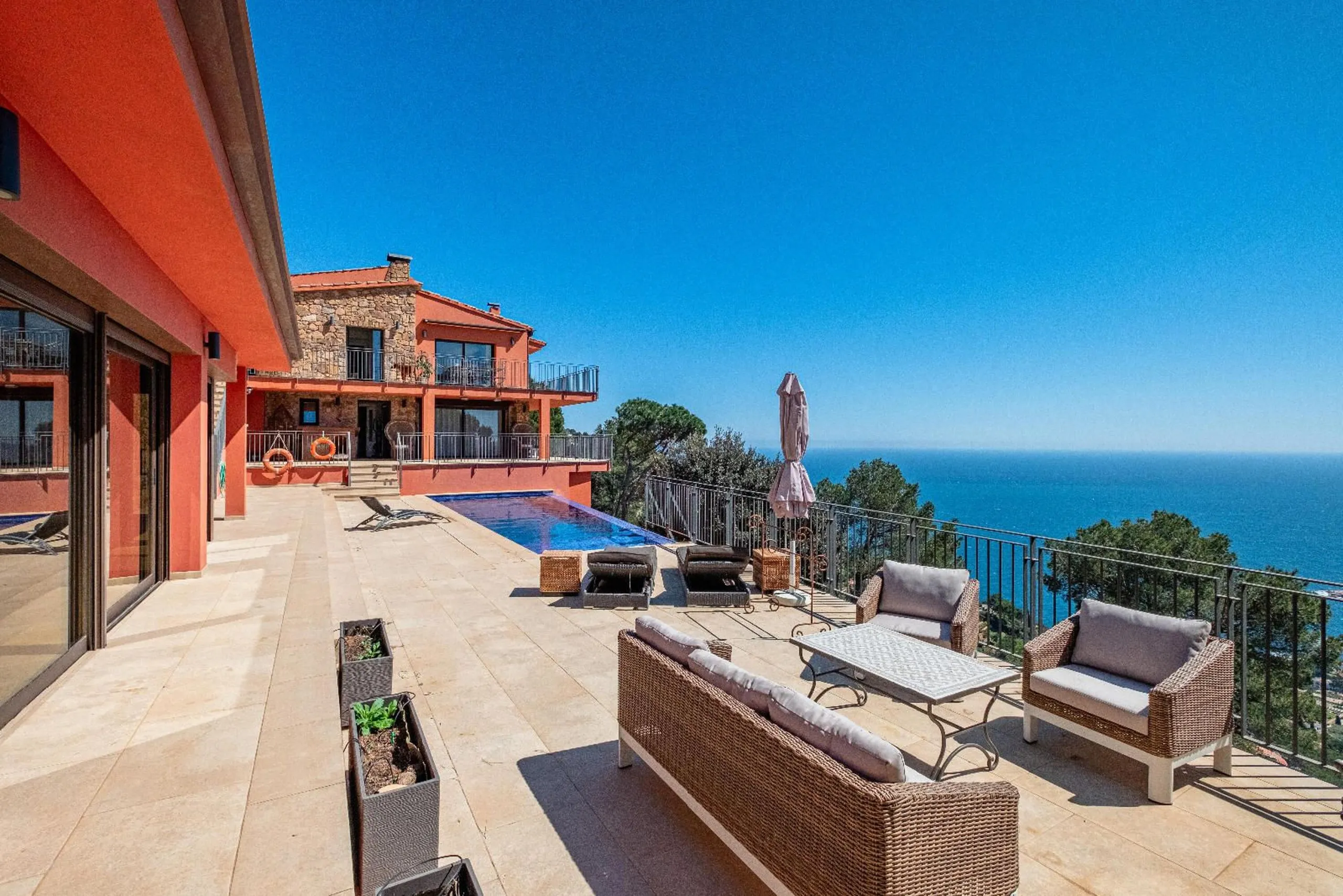 Renovated Villa with Panoramic Views of Aiguablava in Begur, Costa Brava