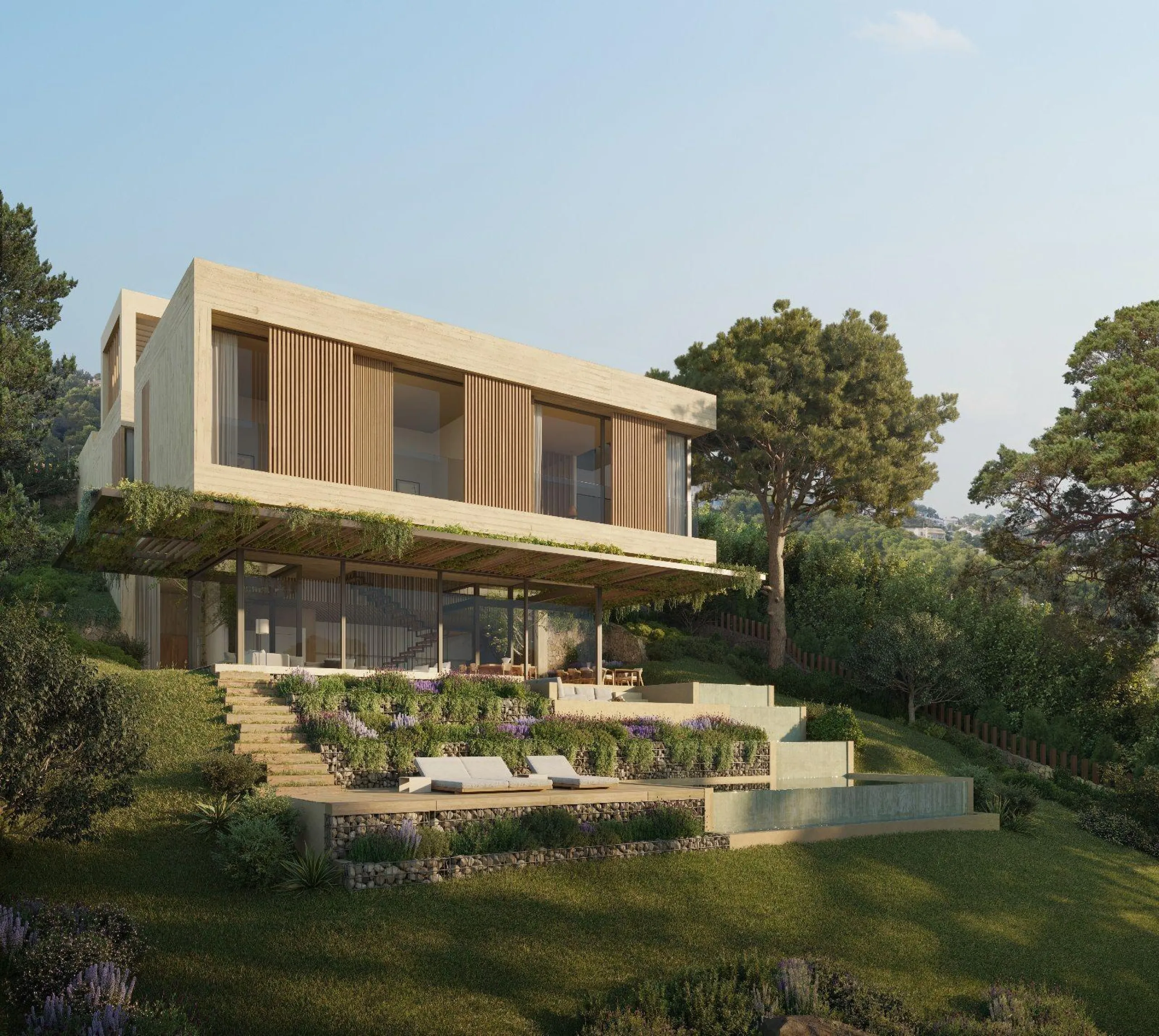 SA XELIDA 7 -Exclusiva villa de obra nueva en Cala d’Aiguaxelida, Tamariu, Costa Brava