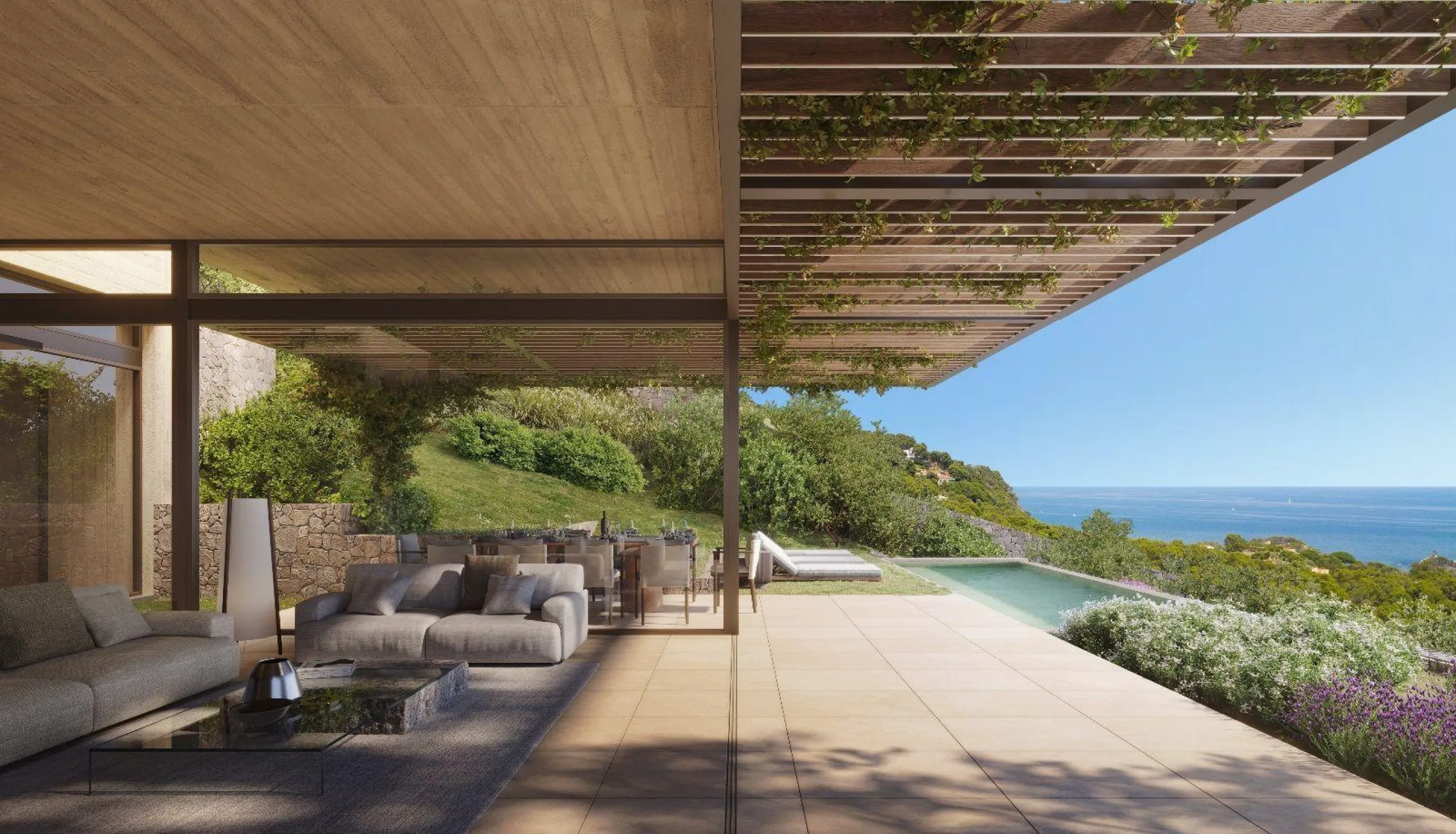 SA XELIDA 7 -Exclusiva villa de obra nueva en Cala d’Aiguaxelida, Tamariu, Costa Brava