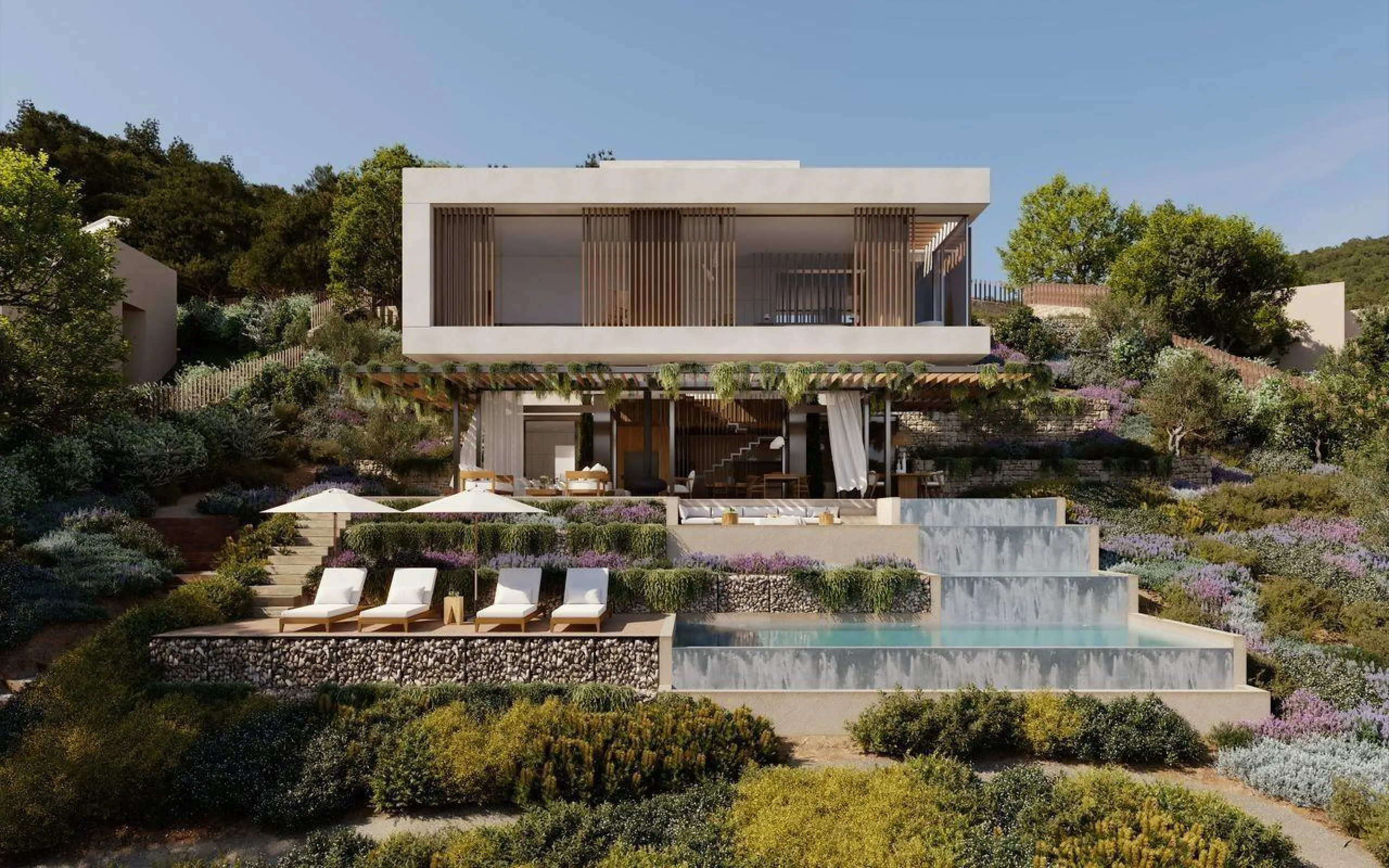 SA XELIDA 7 -Exclusiva villa de obra nueva en Cala d’Aiguaxelida, Tamariu, Costa Brava