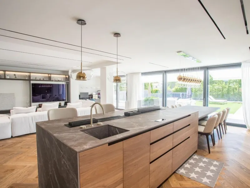 Contemporary Design Villa with Private Pool and High-End Finishes in Sant Andreu de Llavaneres, Barcelona