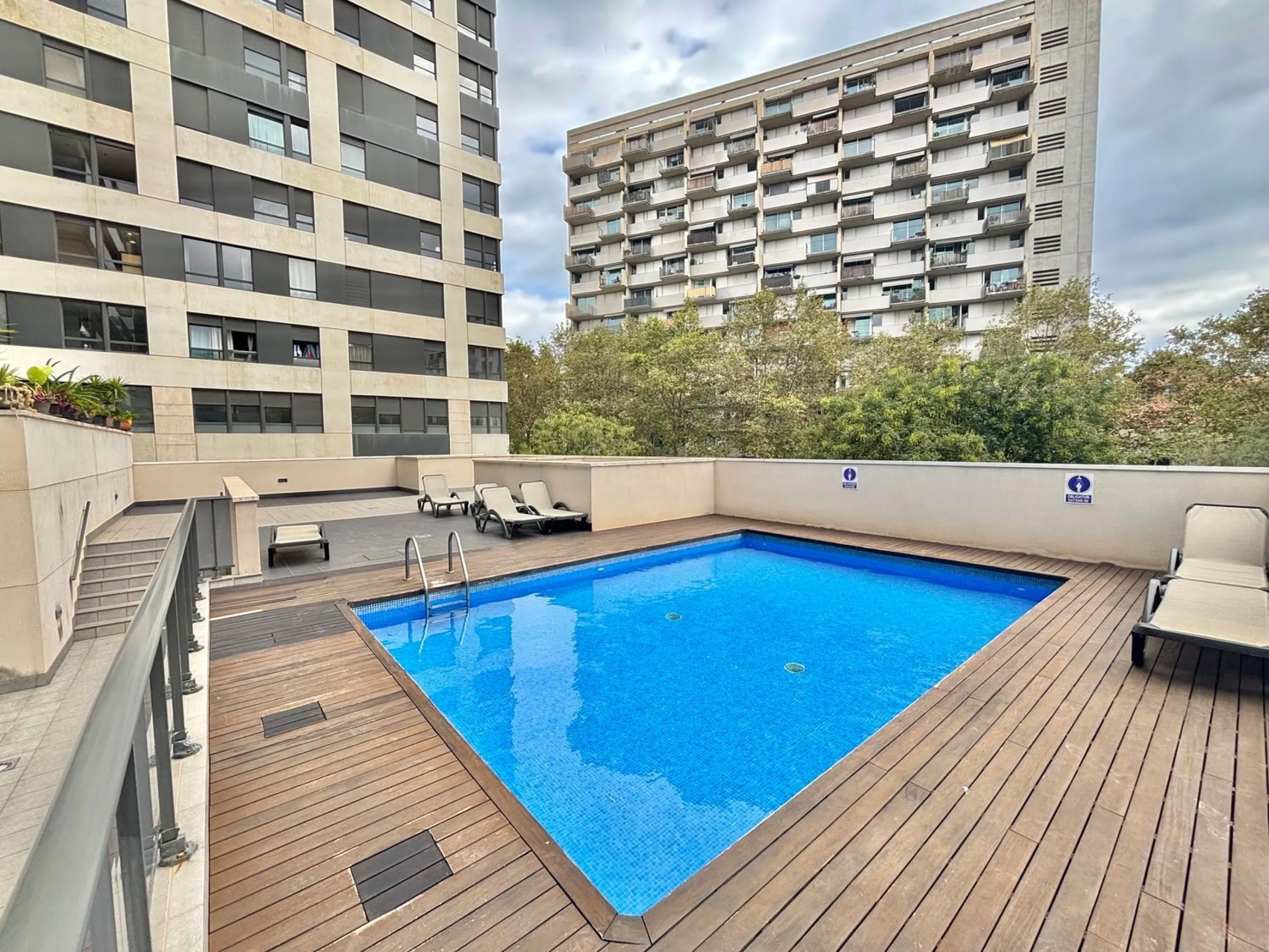 Elegante apartamento en última planta en Diagonal Mar, Barcelona