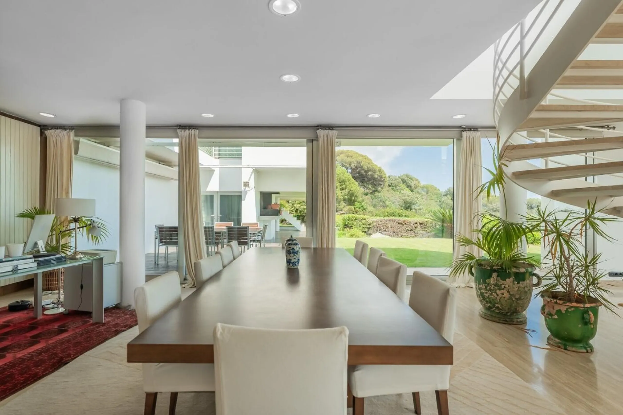 Exclusiva villa de lujo con vistas panorámicas al mar en Sant Andreu de Llavaneres, Barcelona