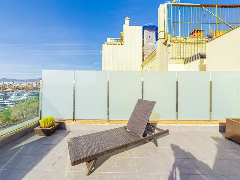 Penthouse with Terrace and Sea Views in Barceloneta, Barcelona