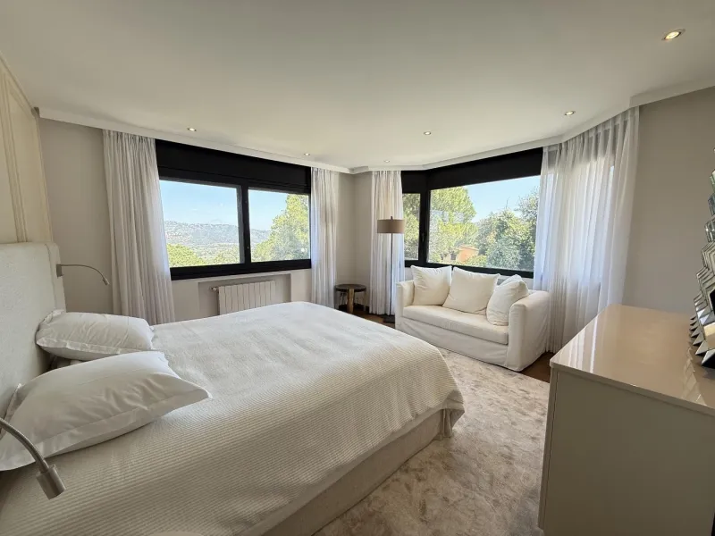Elegant Villa with Sea Views in Golf Santa Cristina d'Aro, Costa Brava