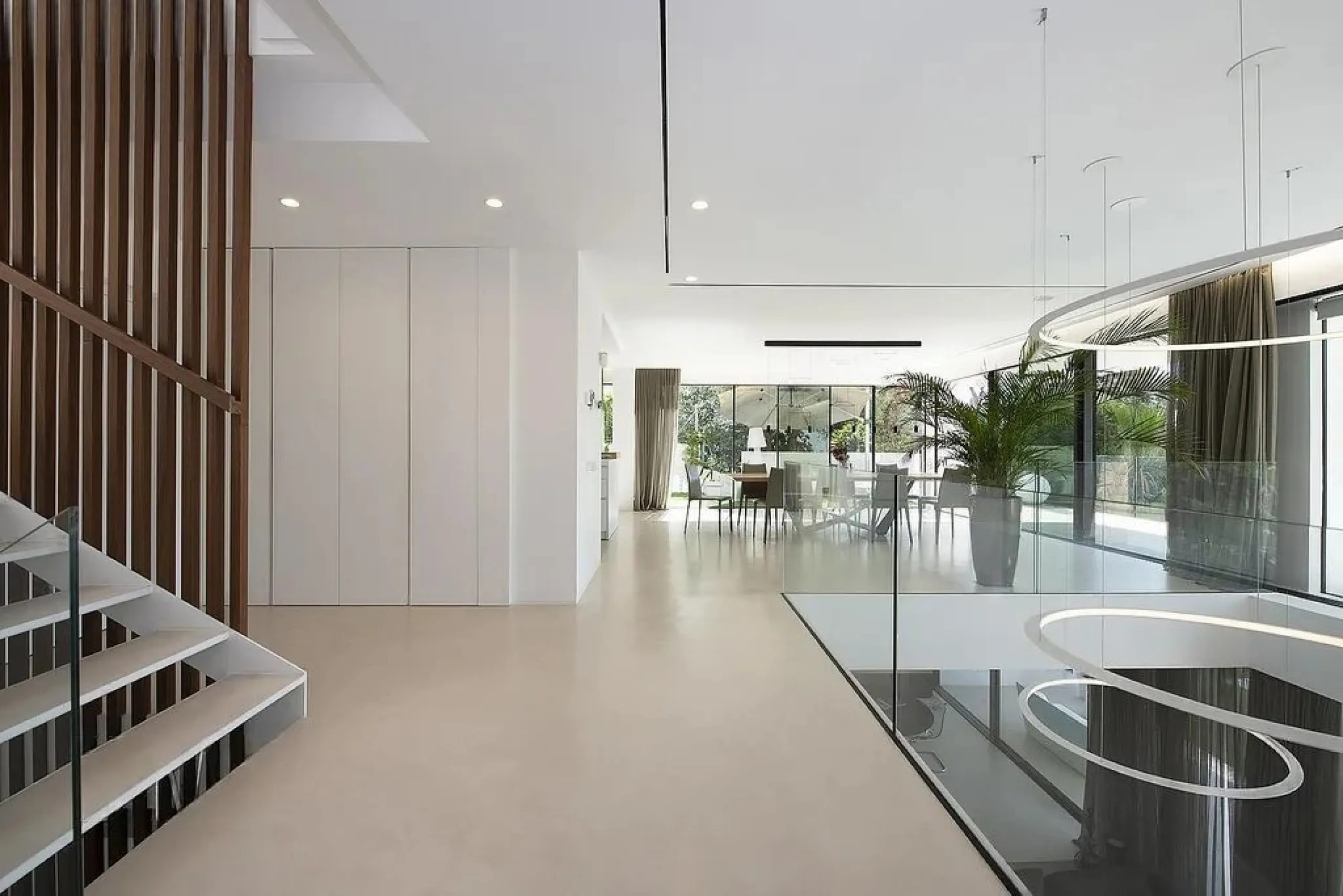 Villa de diseño con vistas panorámicas al mar en Bellamar, Castelldefels, Barcelona